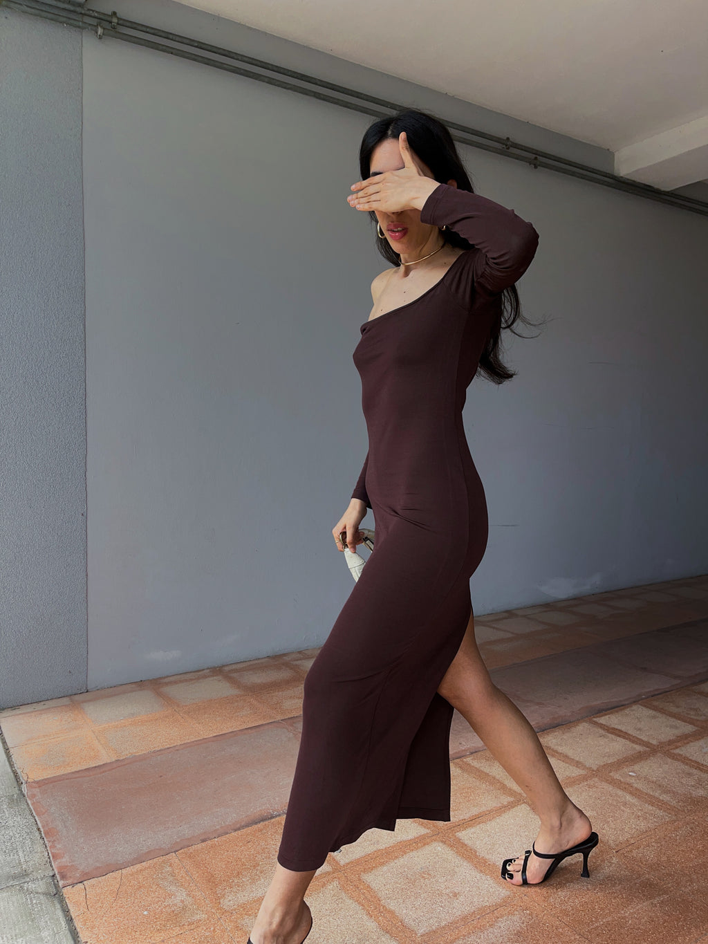 Chocolate dress