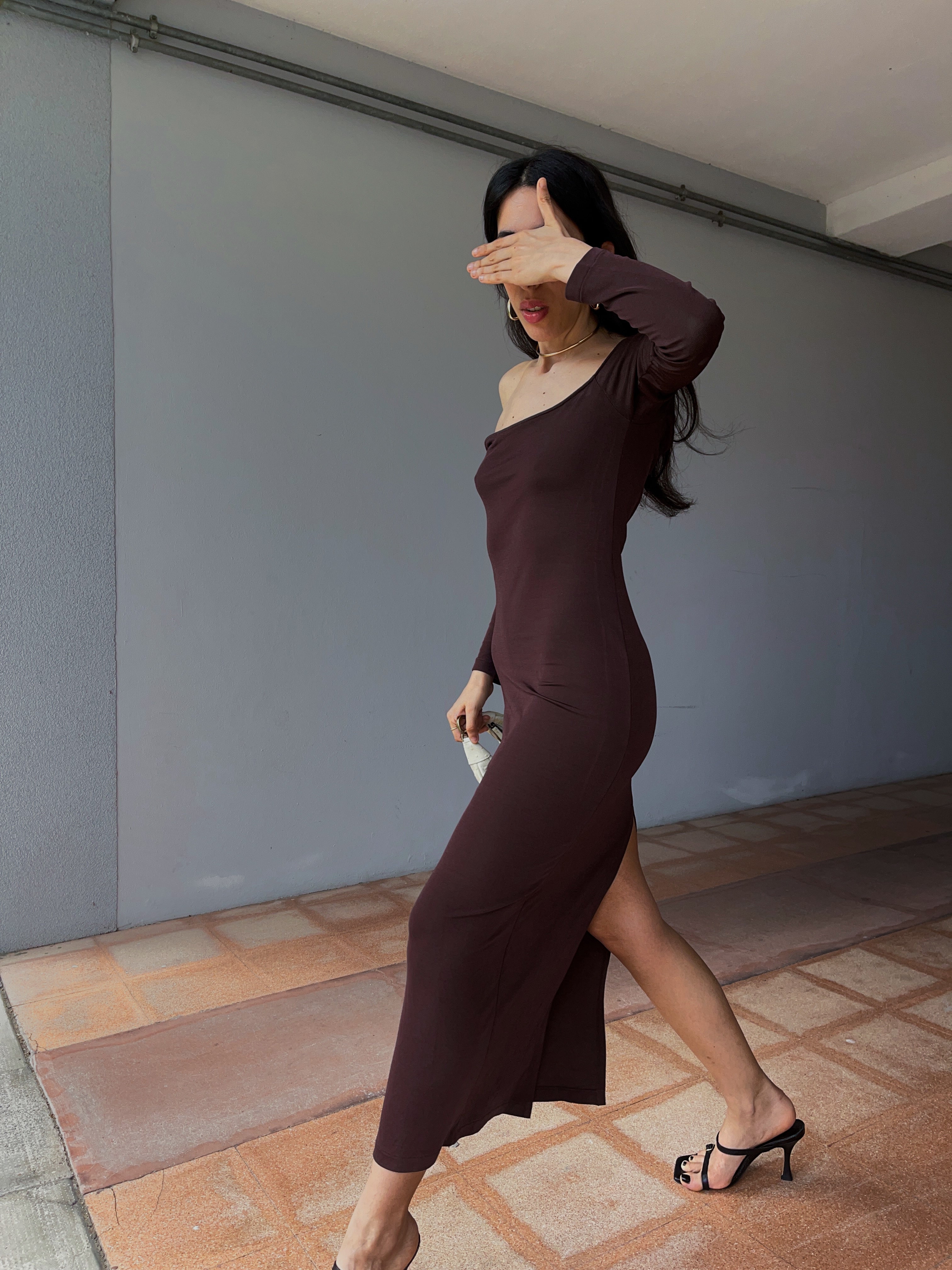 Chocolate dress