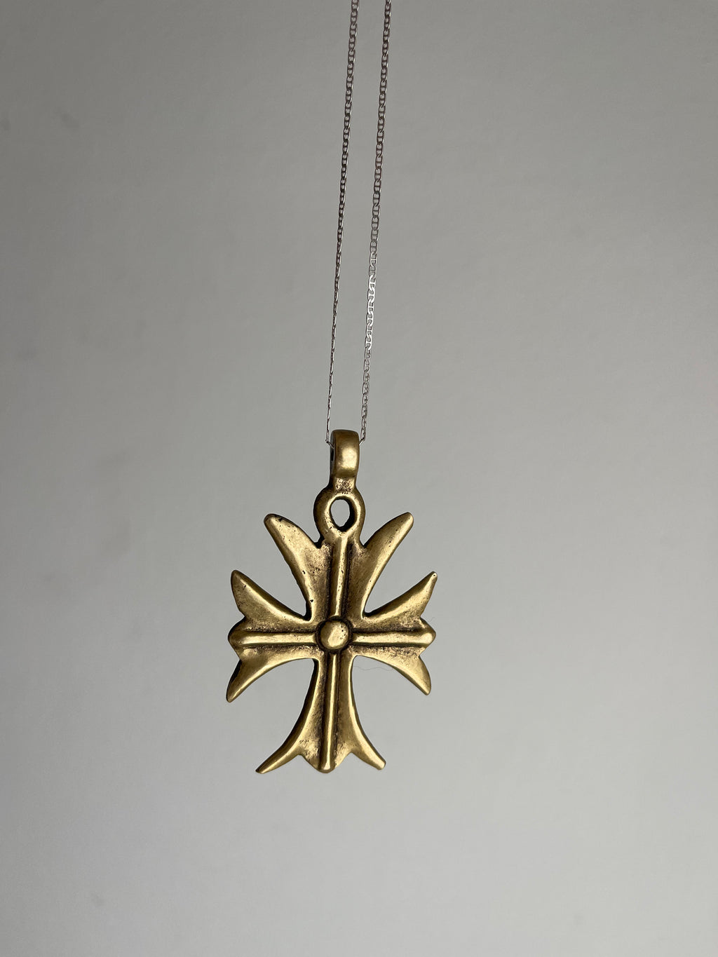 Big cross necklace