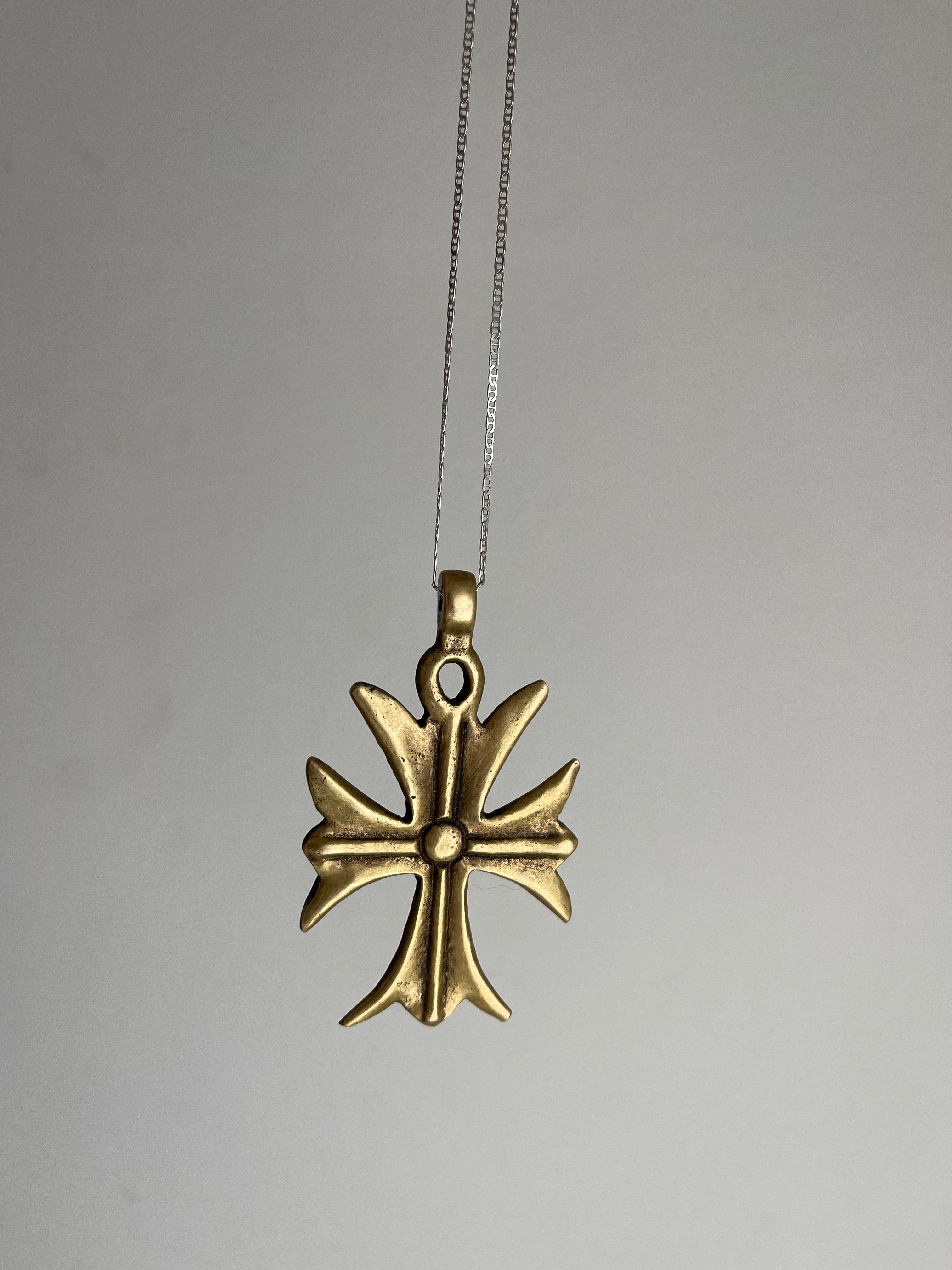 Big cross necklace