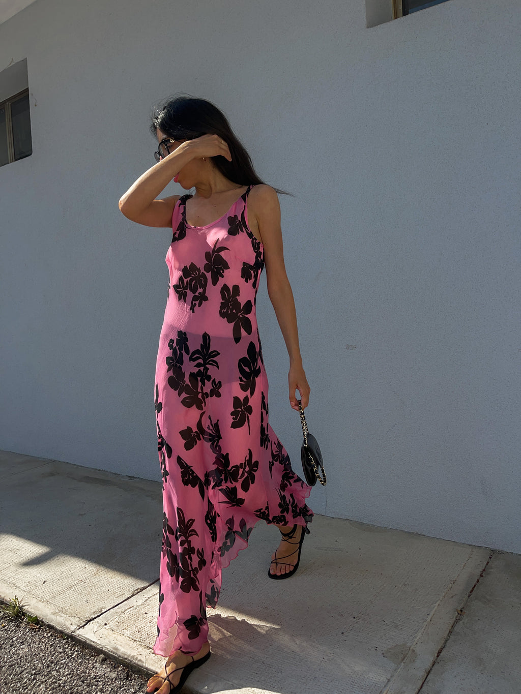 100 silk dress