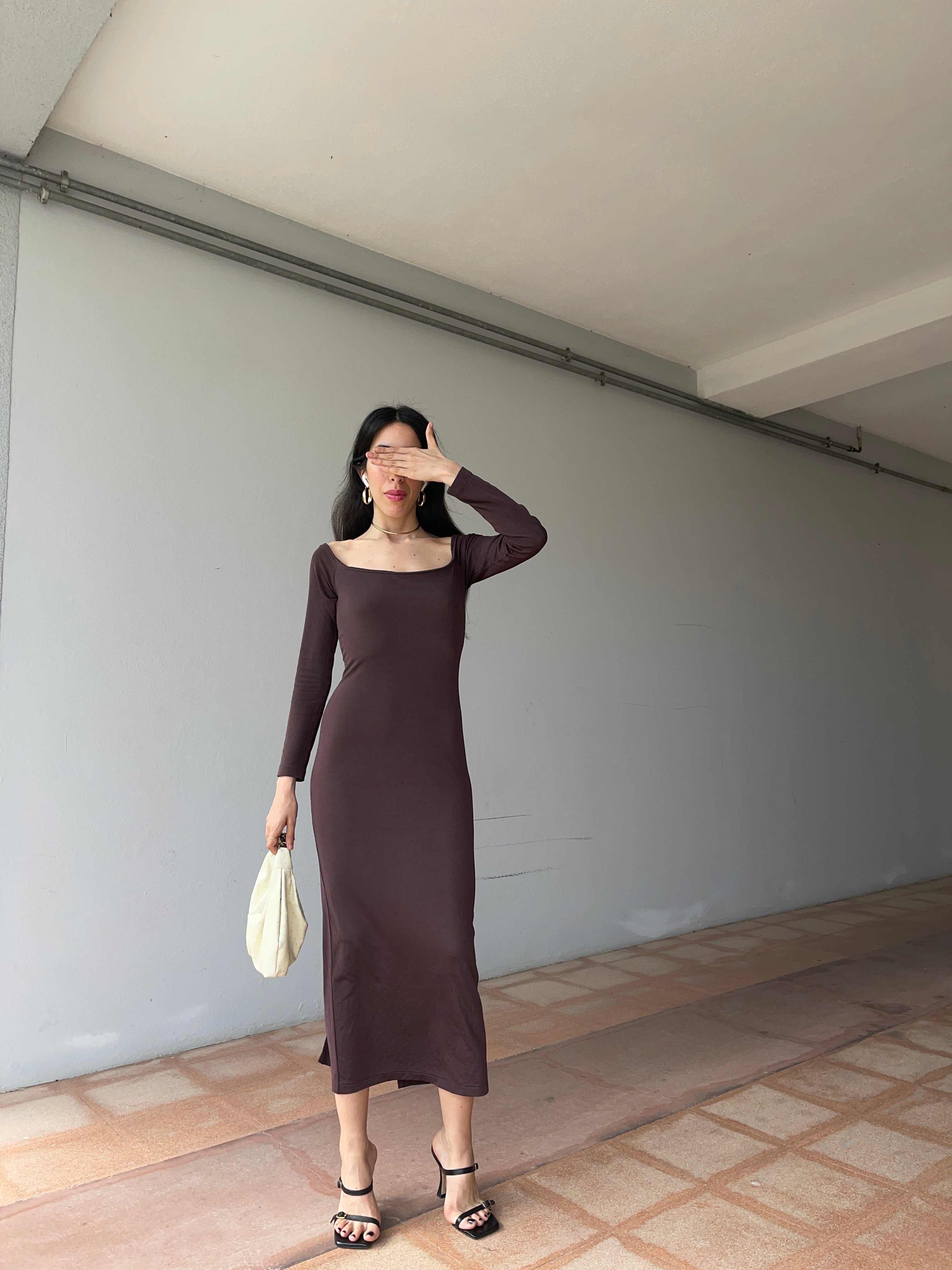 Chocolate dress