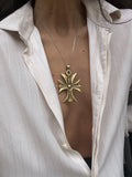Big cross necklace