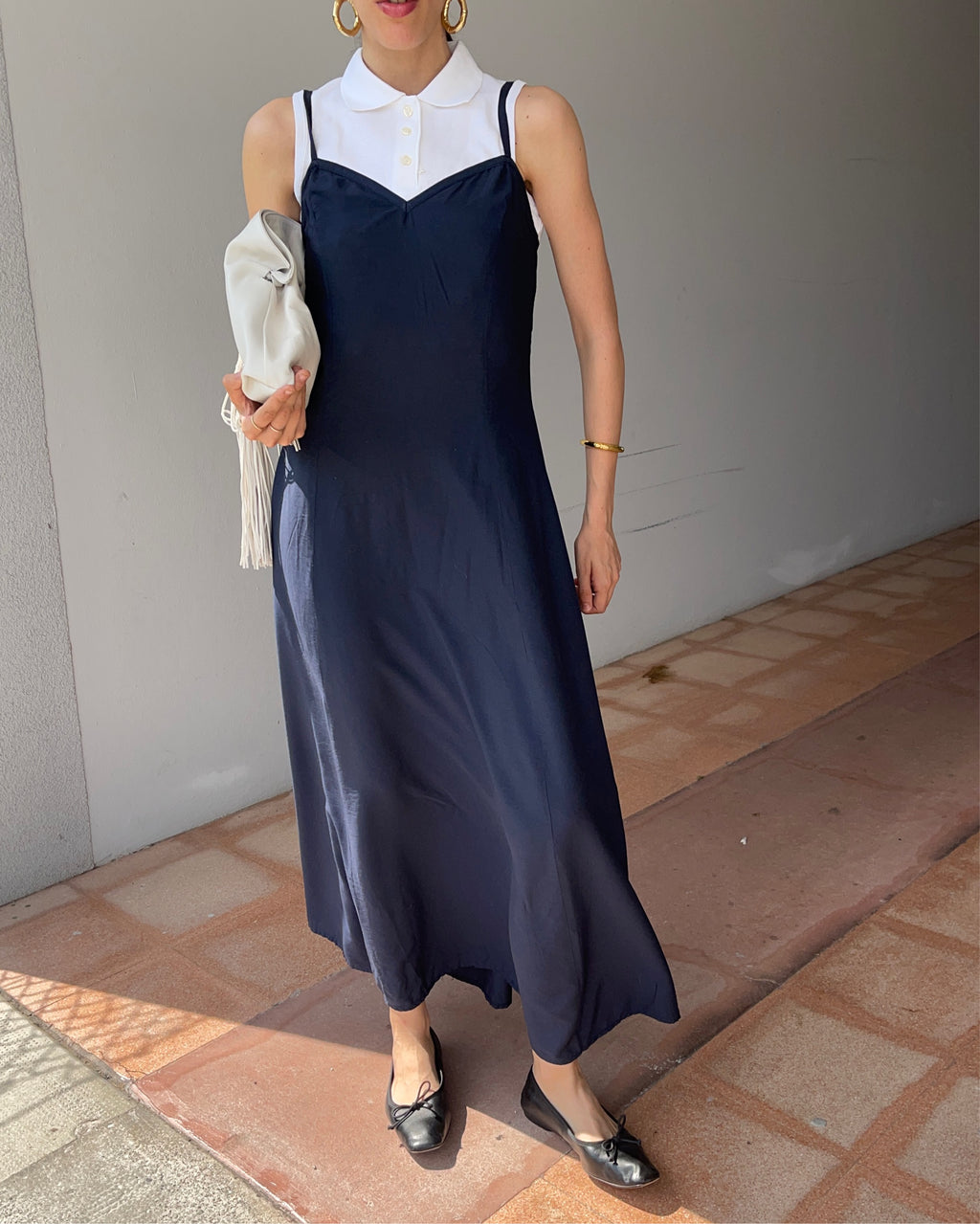 Blue dress