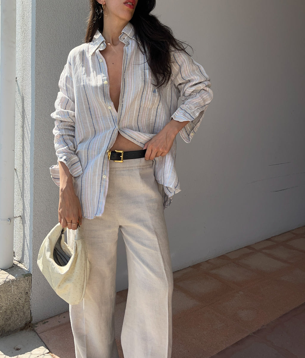 100 linen shirt