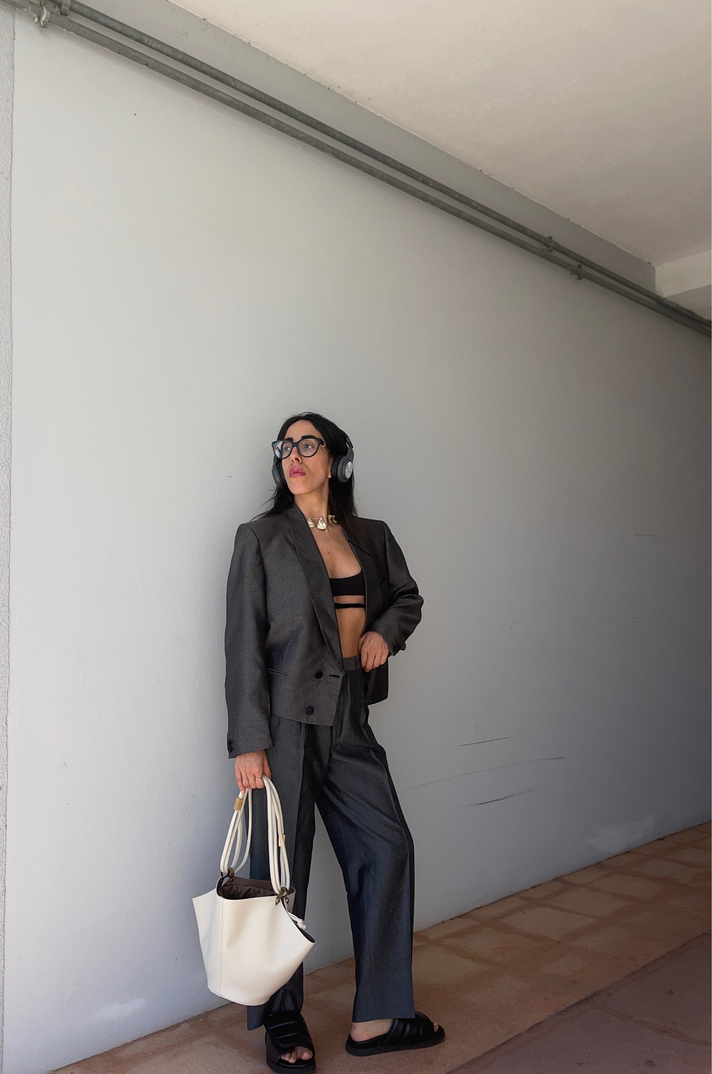 Silk suit
