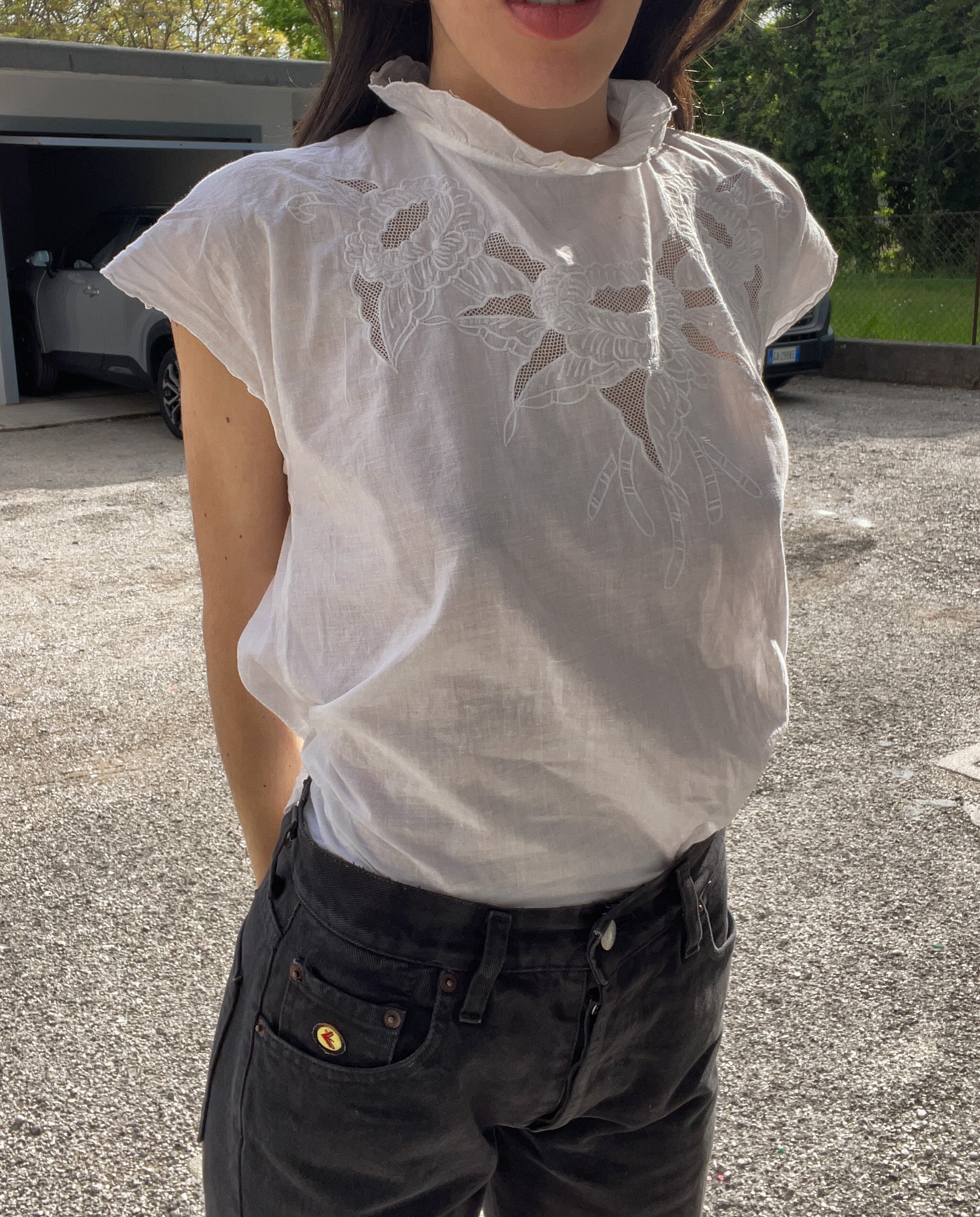 White camisole