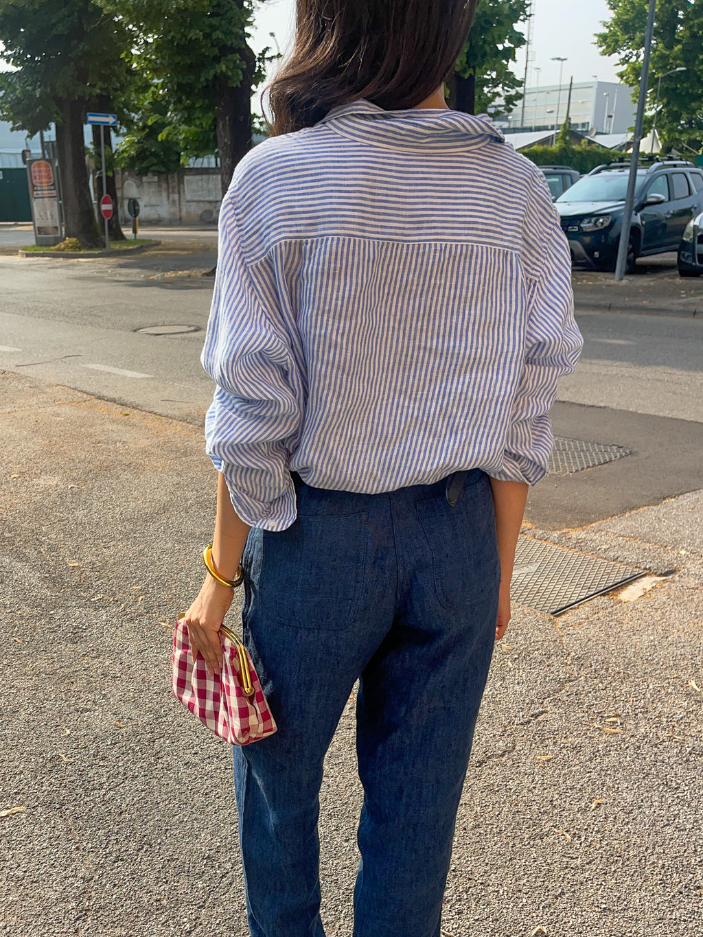 100% linen shirt