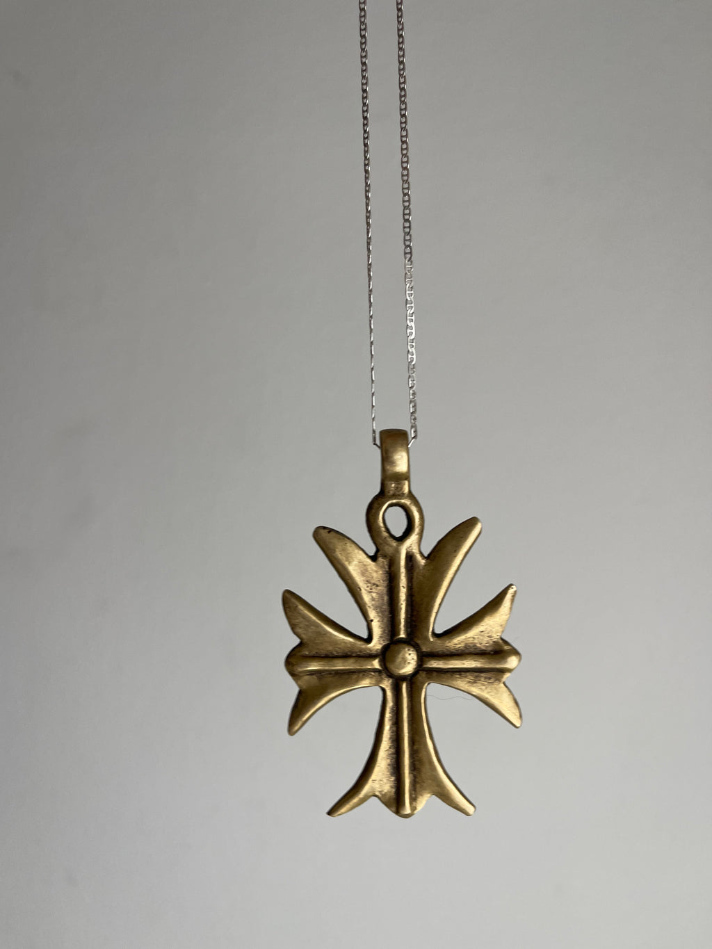 Big cross necklace