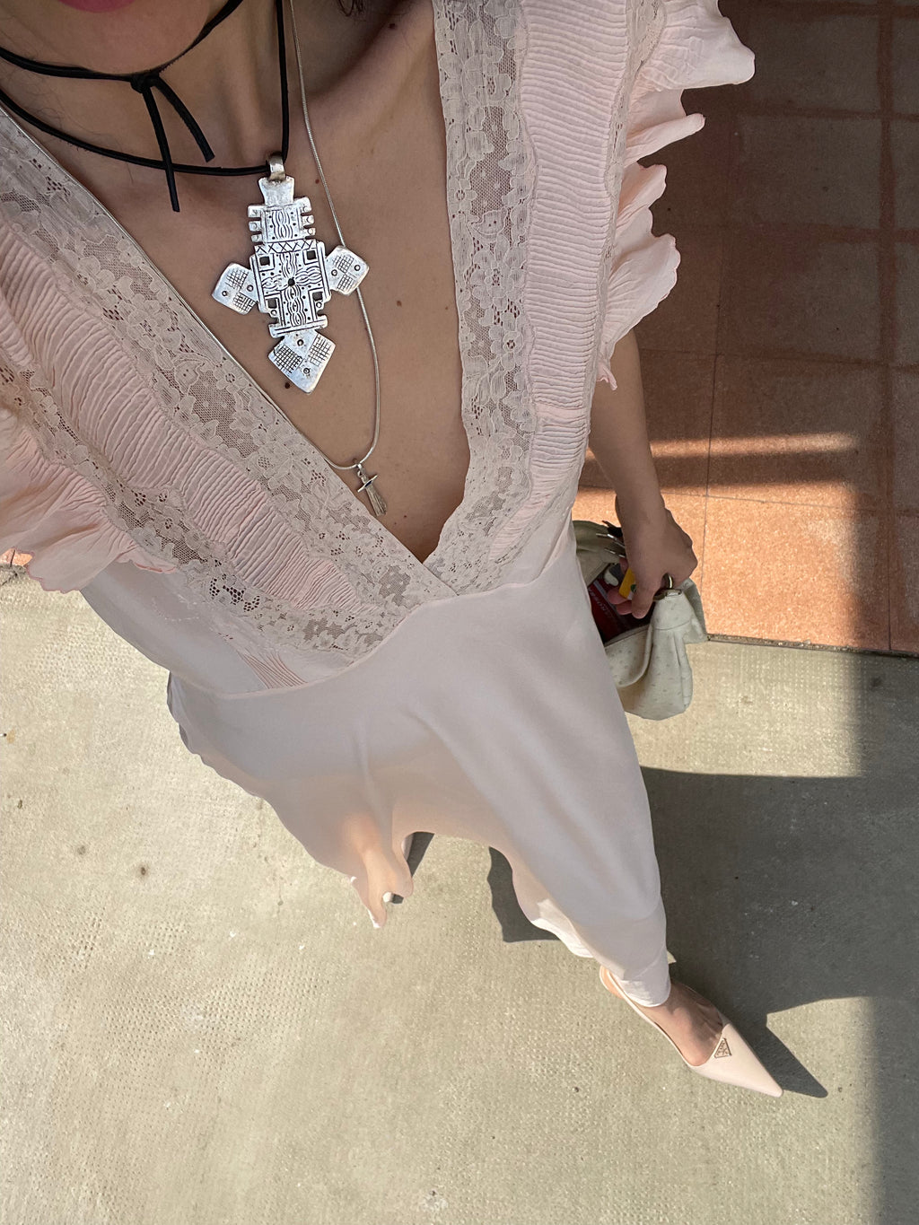 Silk dress