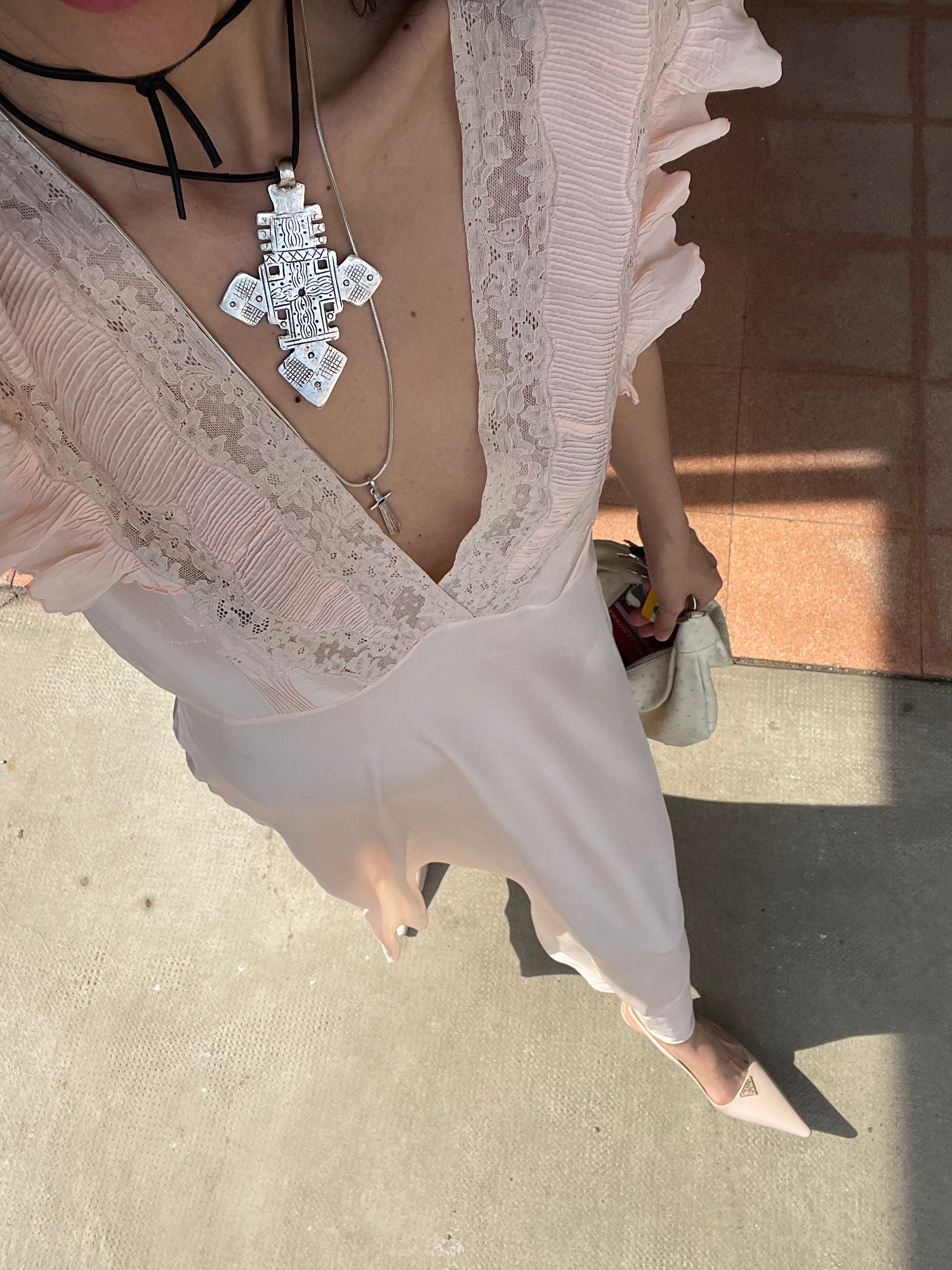 Silk dress