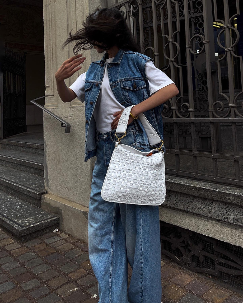 Denim gilet
