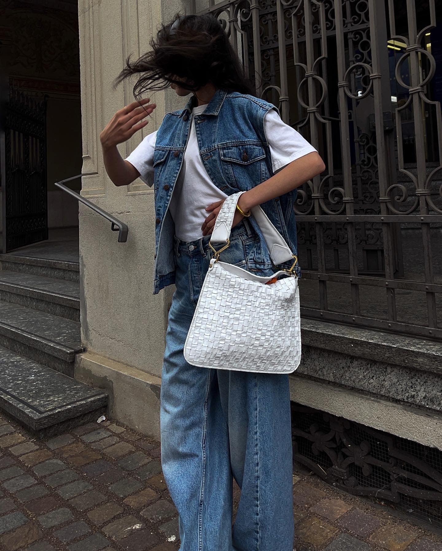 Denim gilet