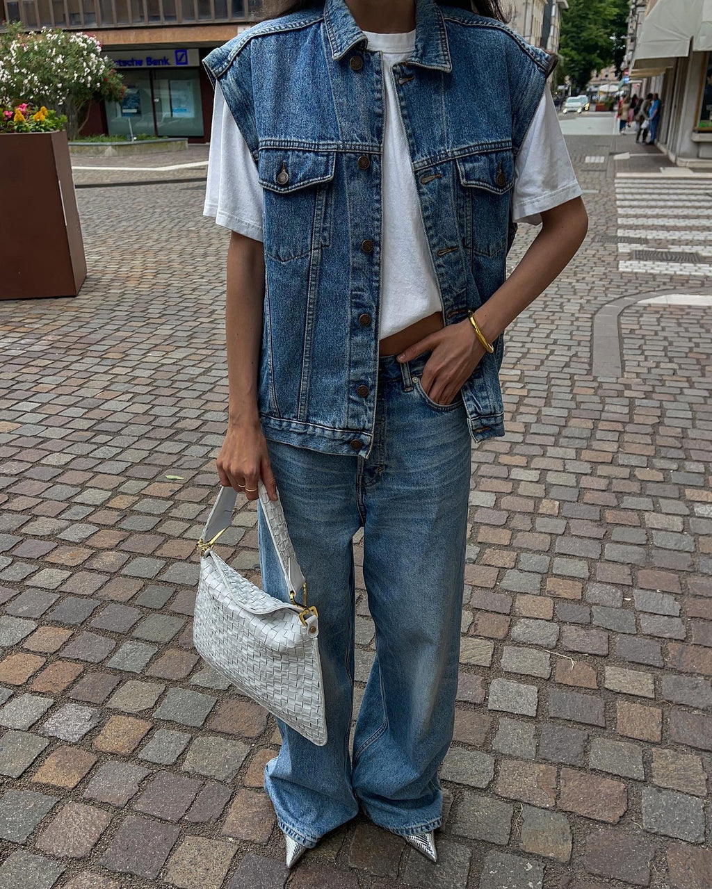 Denim gilet