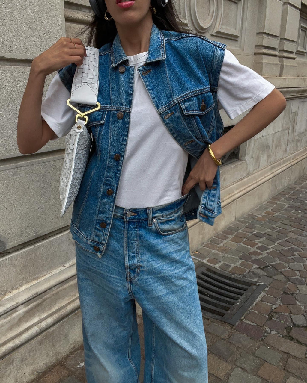 Denim gilet