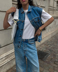 Denim gilet