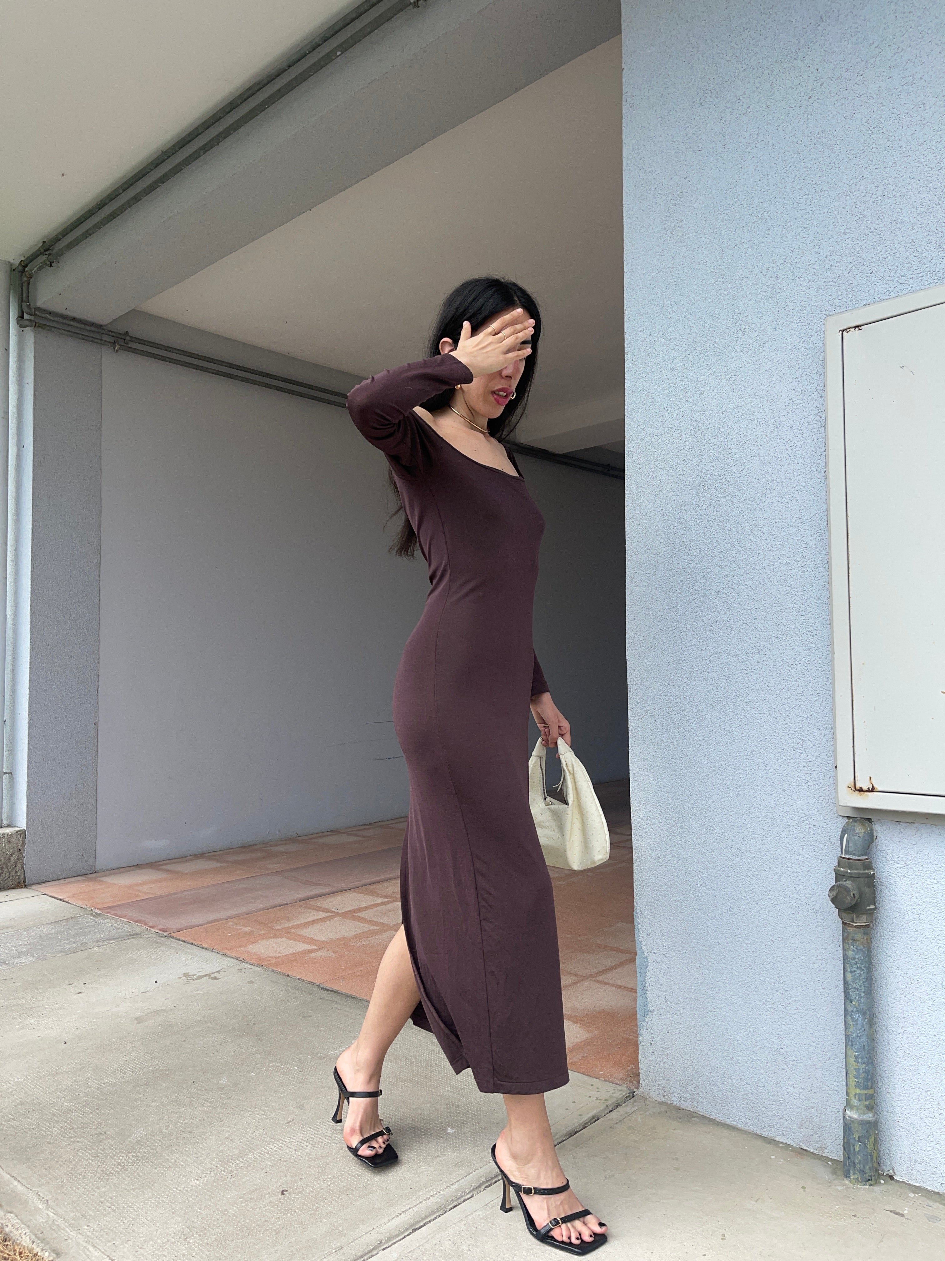 Chocolate dress