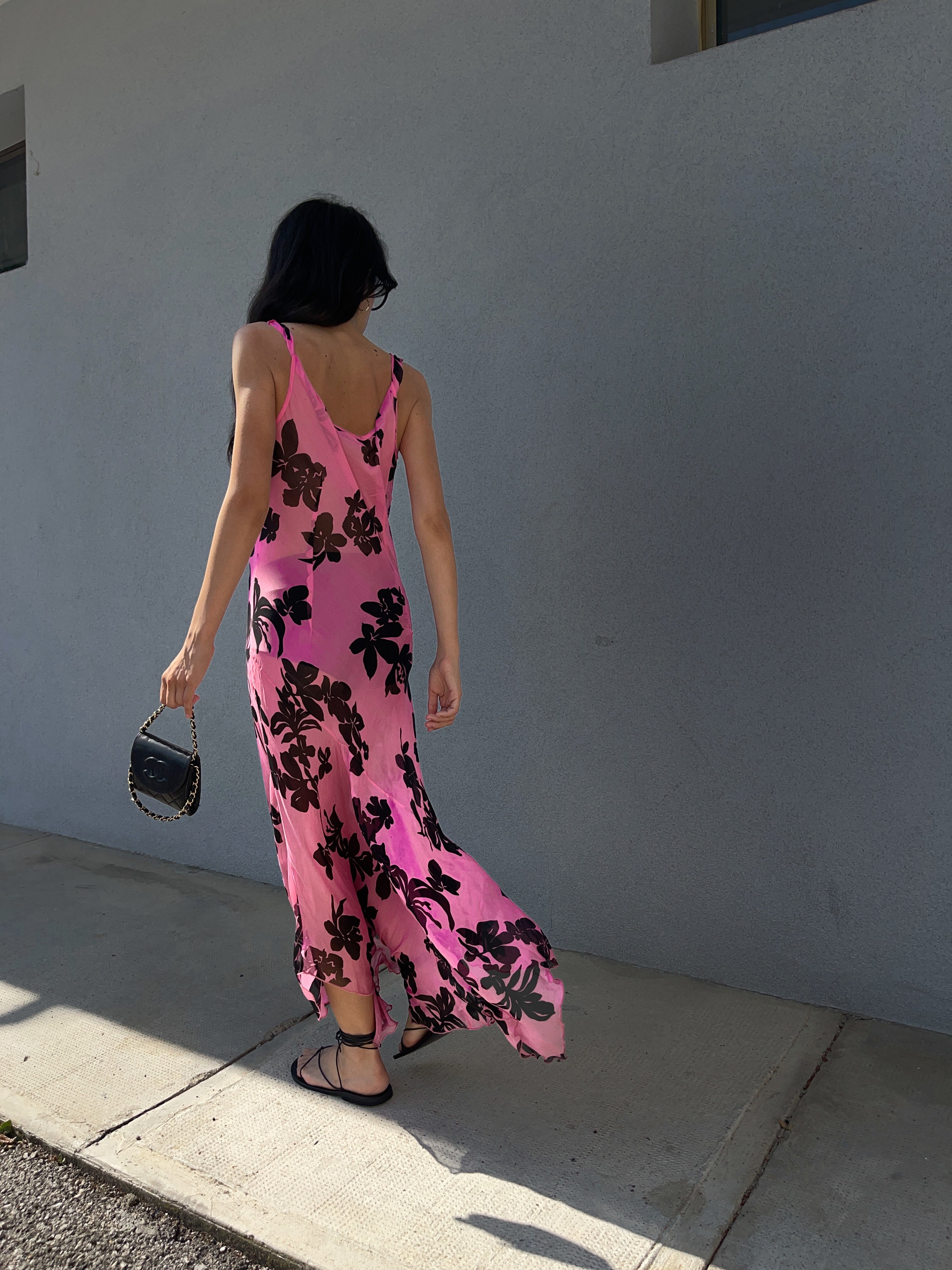 100 silk dress
