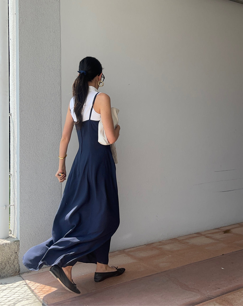 Blue dress