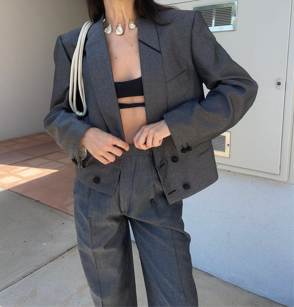 Silk suit
