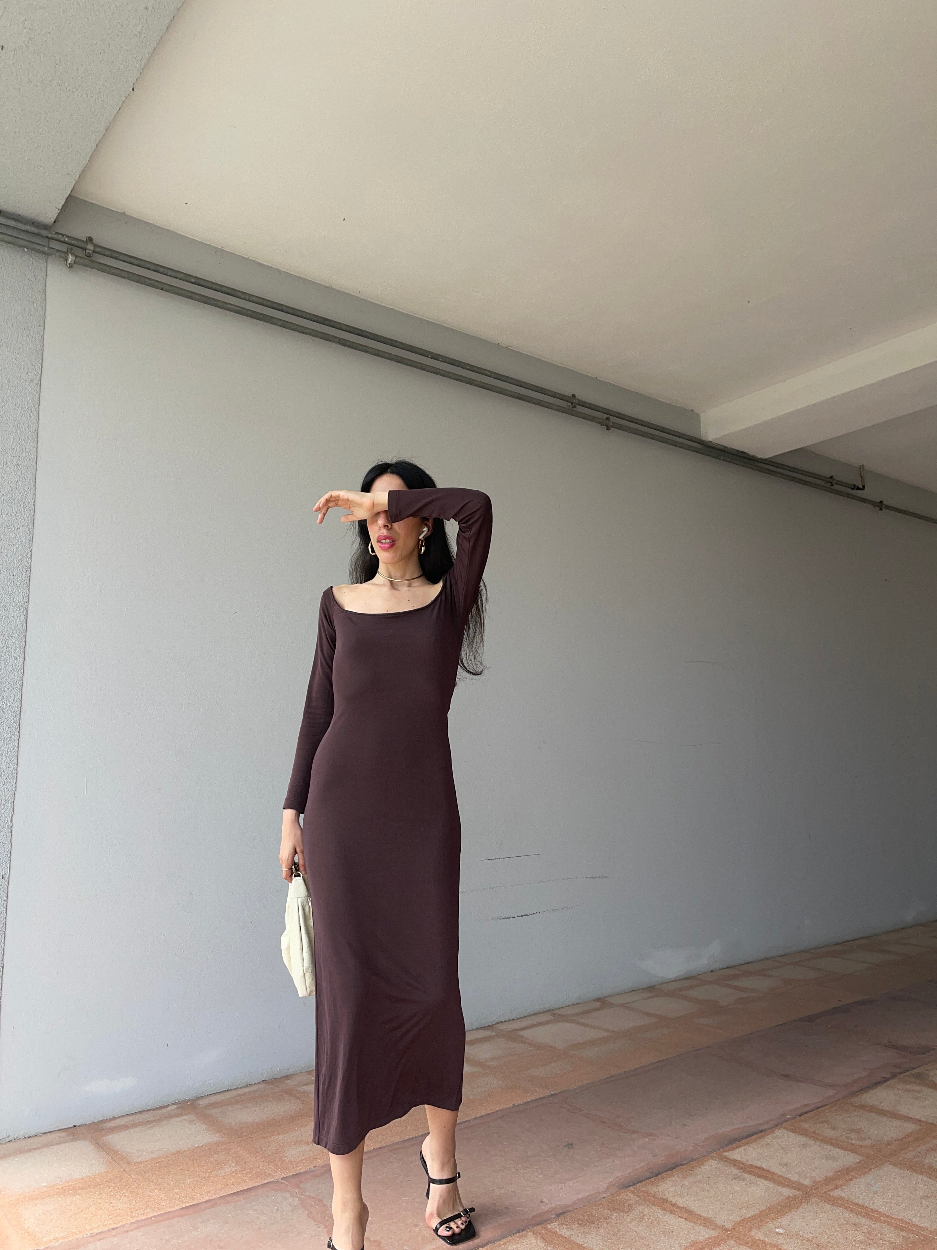 Chocolate dress