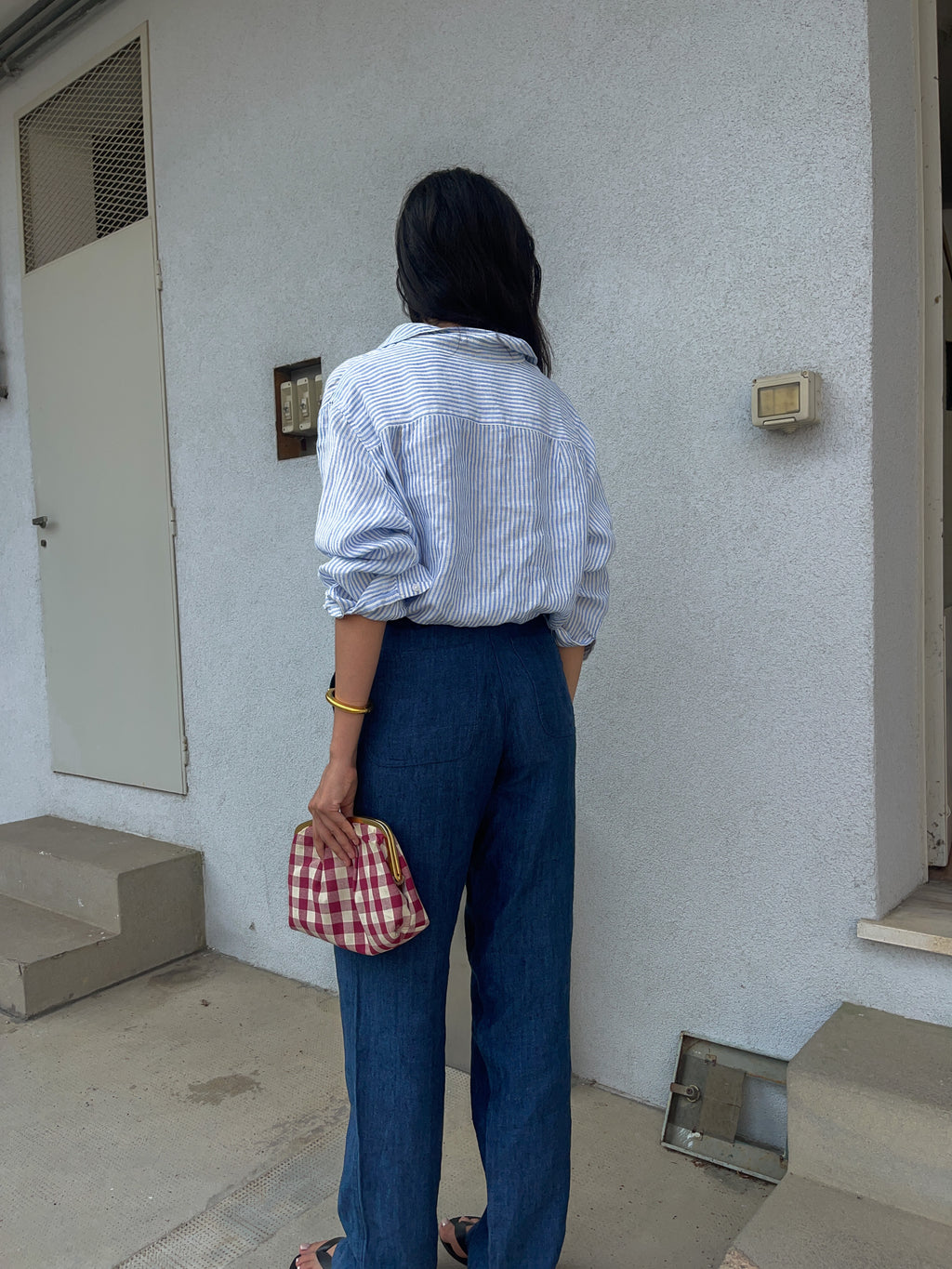 100% linen shirt