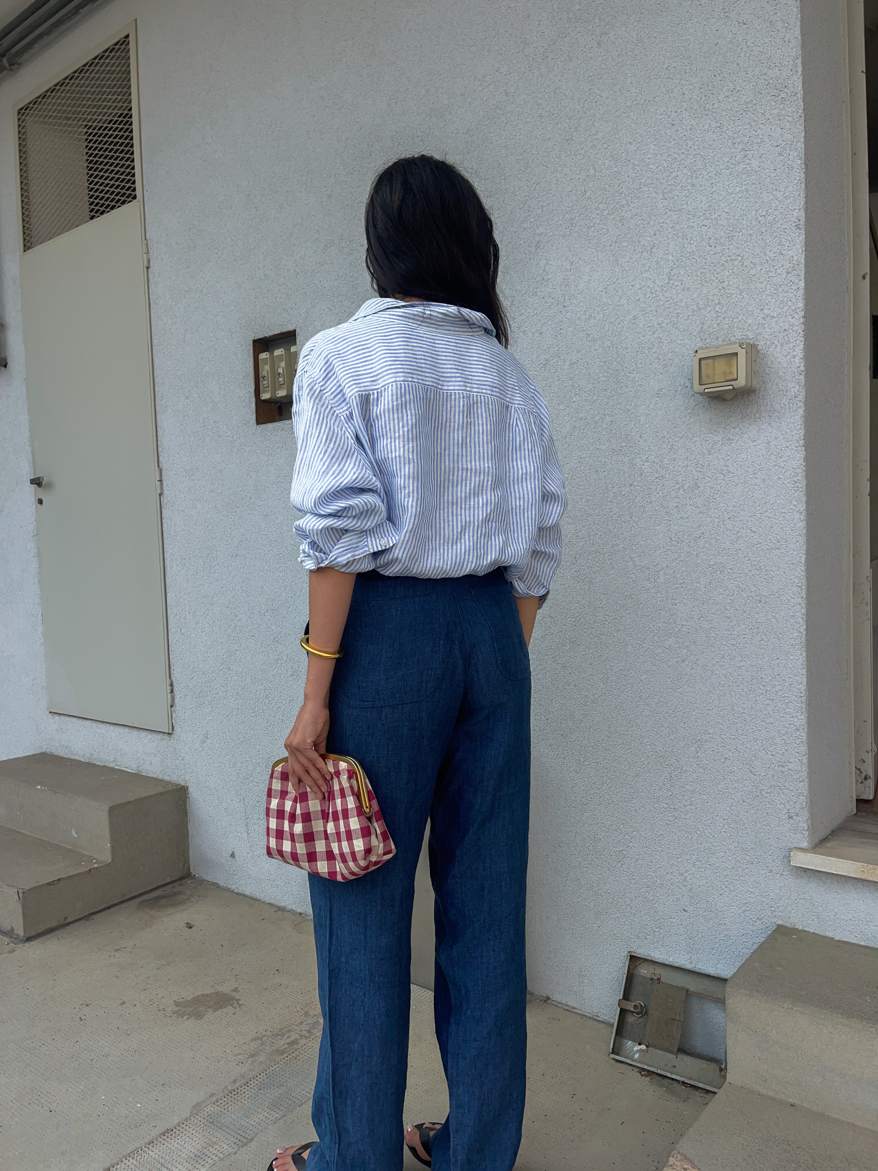100% linen shirt