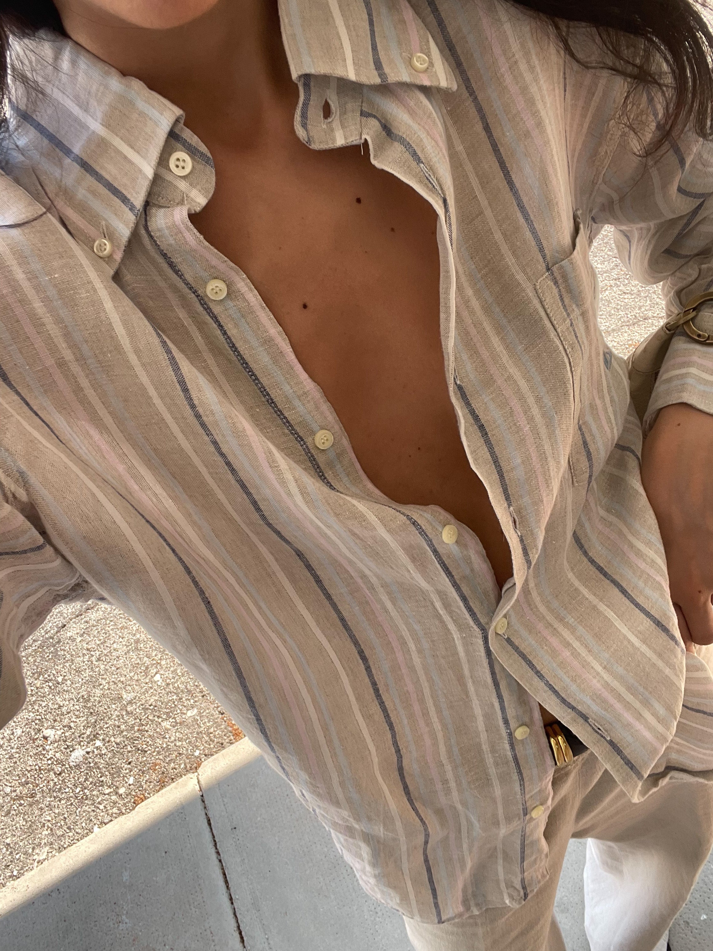 100 linen shirt