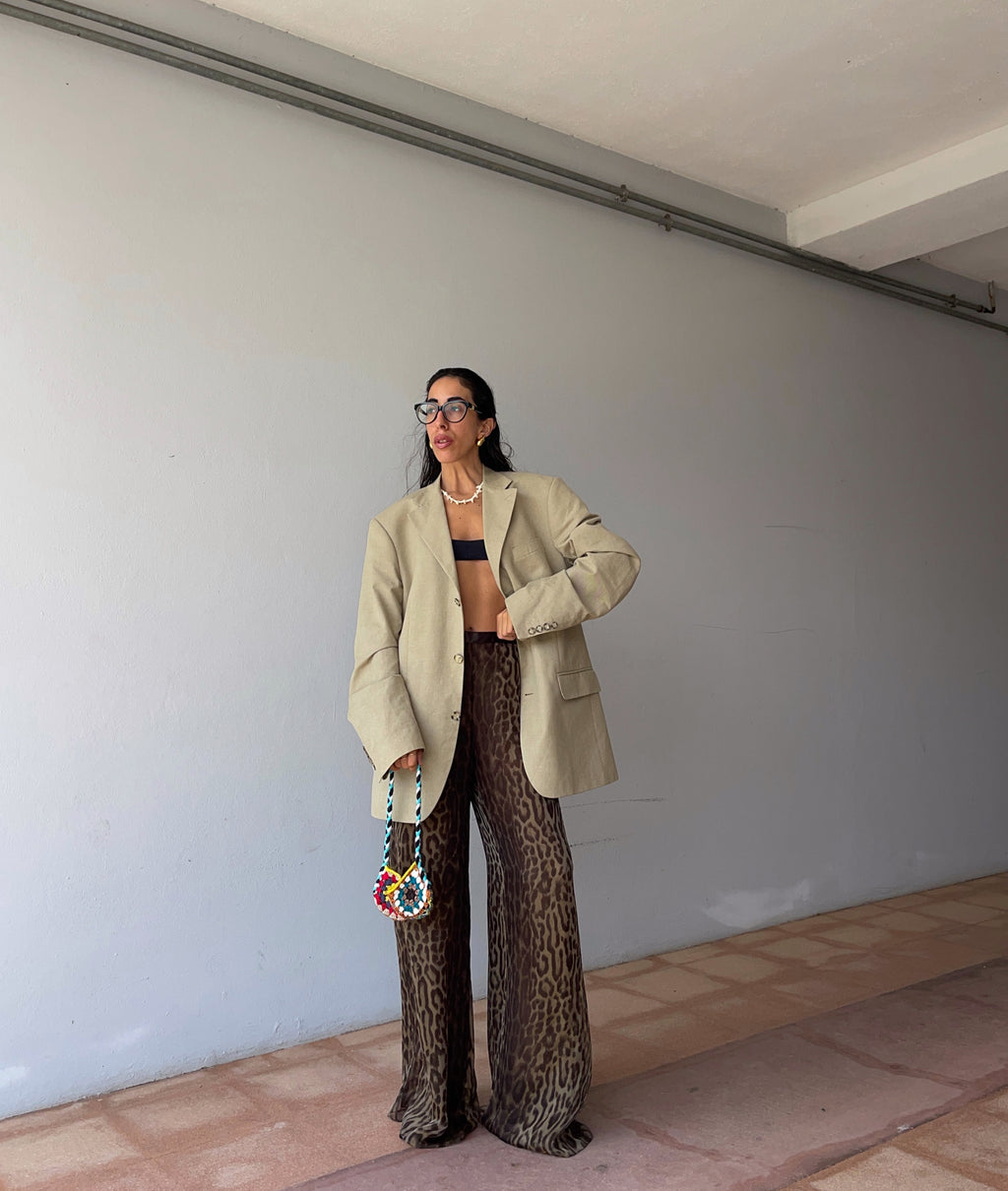 Linen blazer