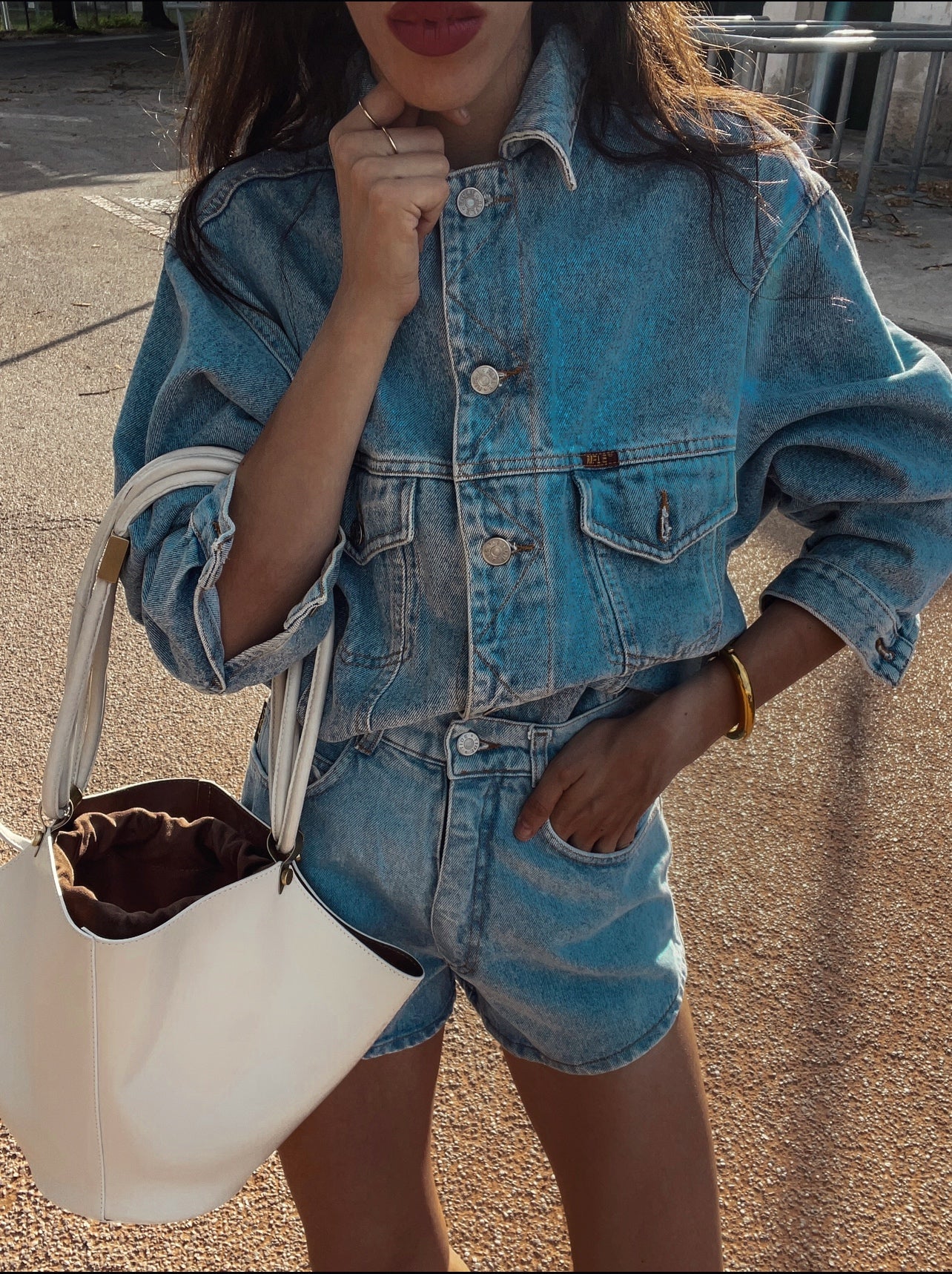 Hot pants denim