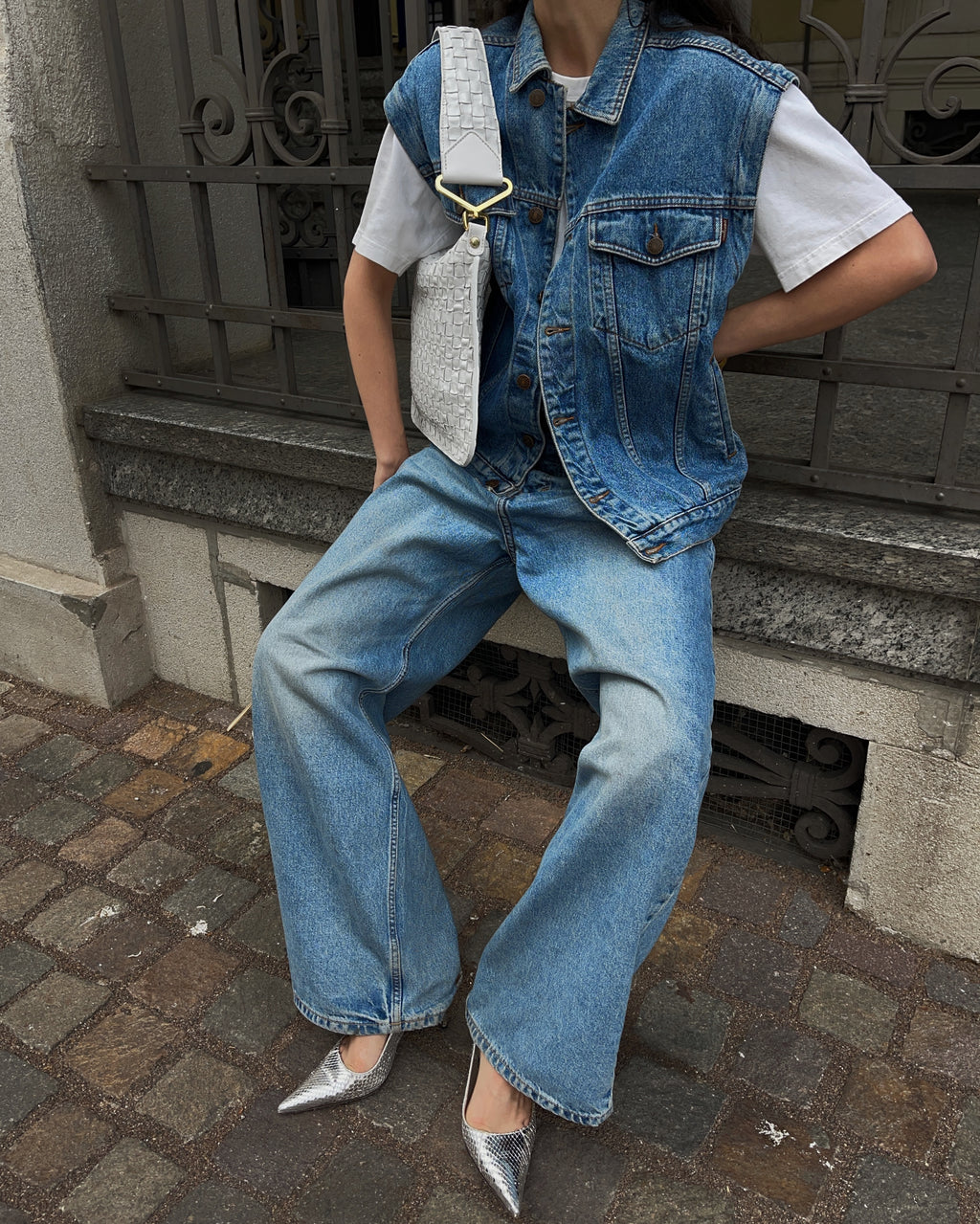 Denim gilet