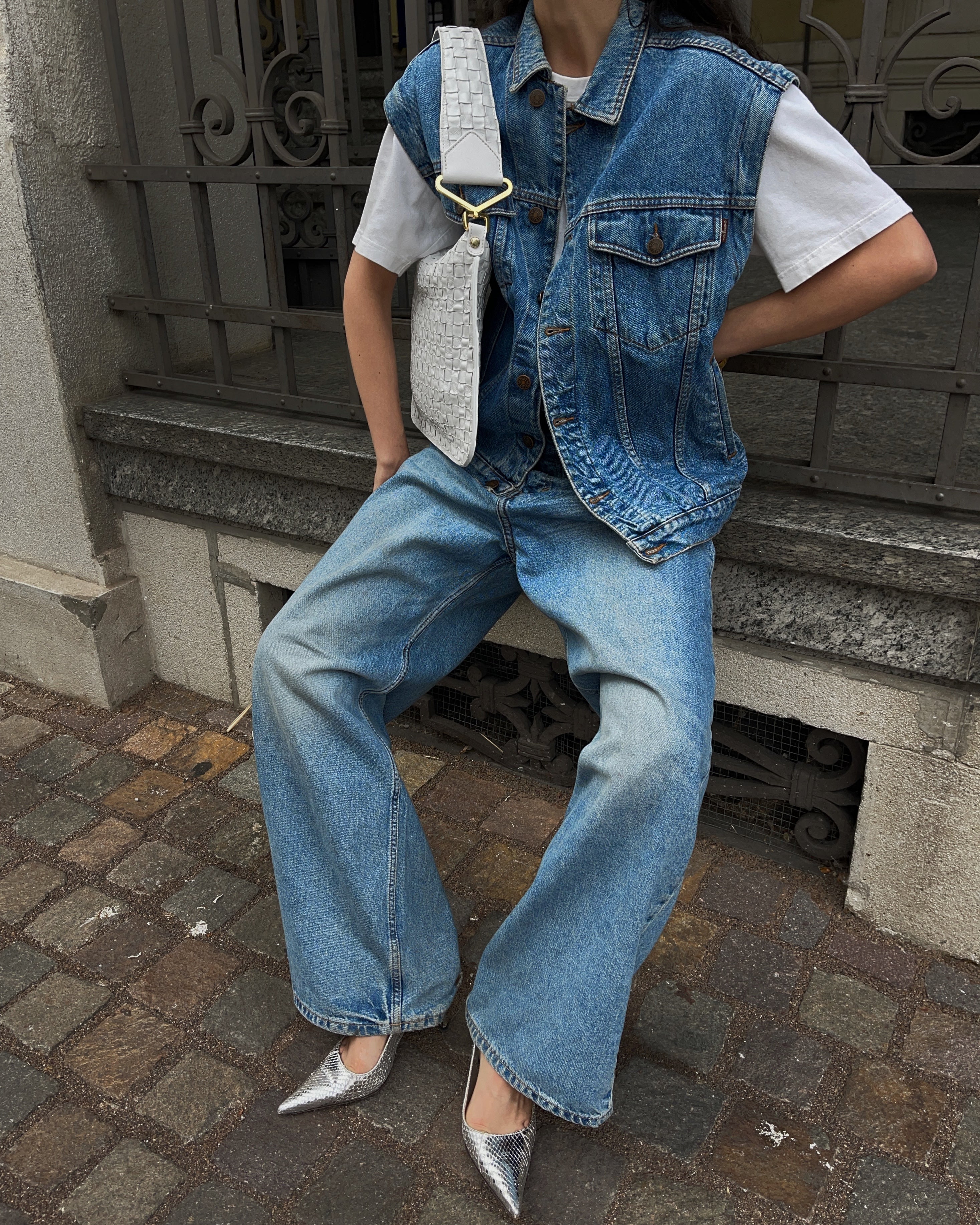 Denim gilet