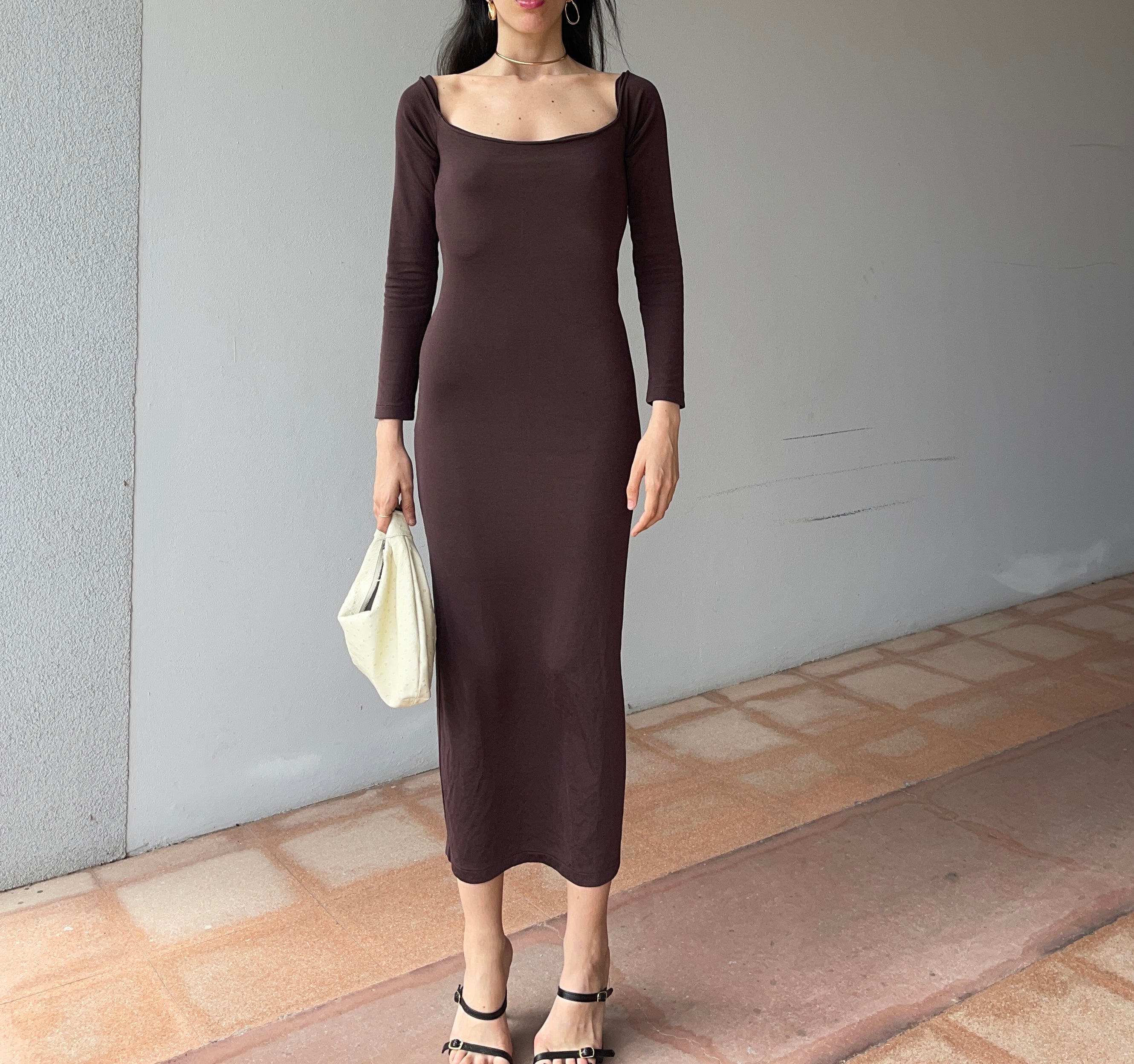 Chocolate dress