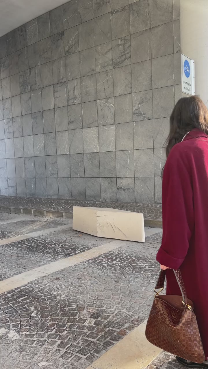 Burgundy coat