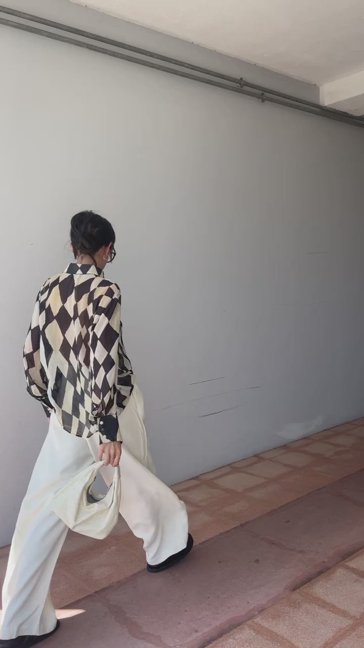100 silk fantasia shirt