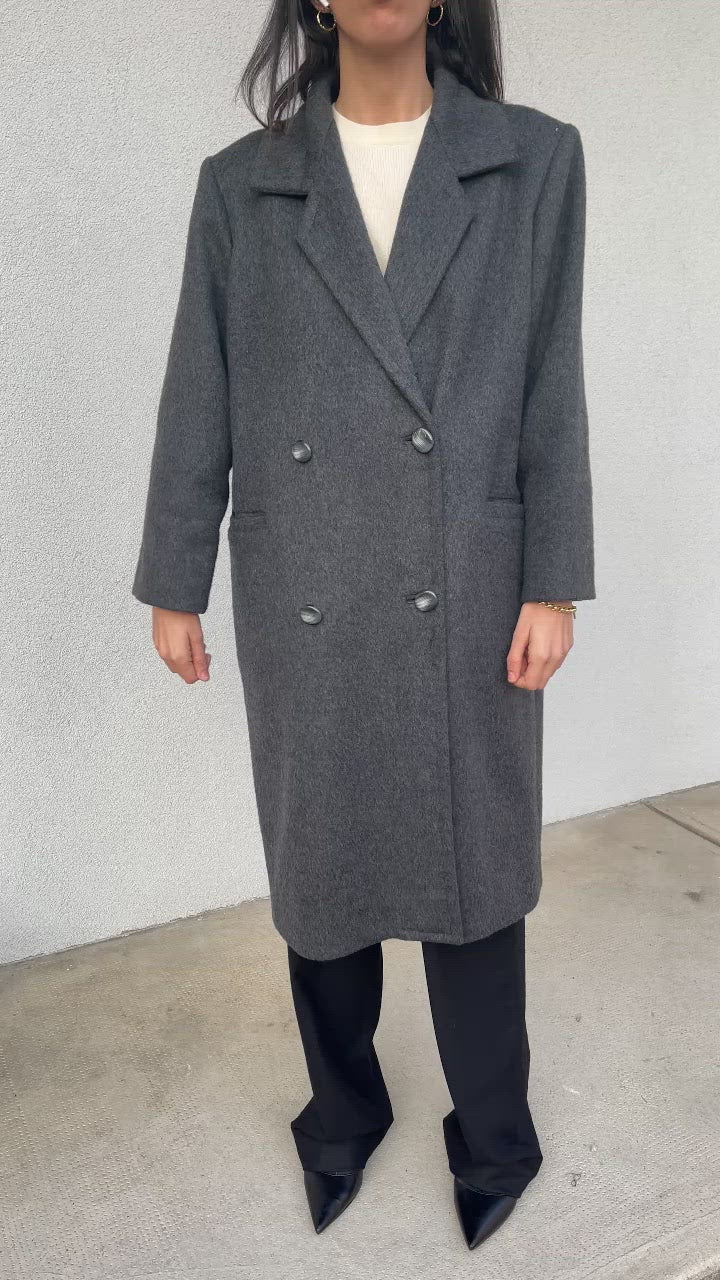 Grey coat