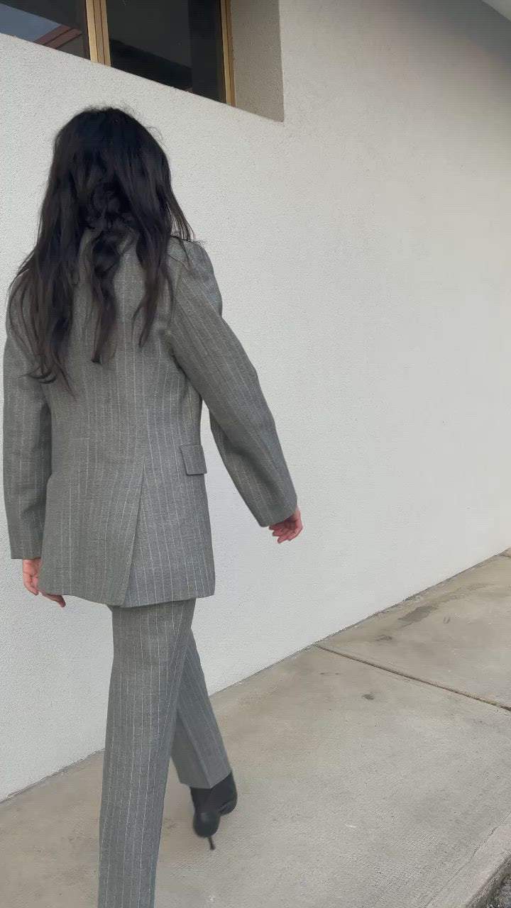 Grey suit