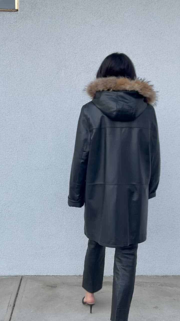 Parka pelle