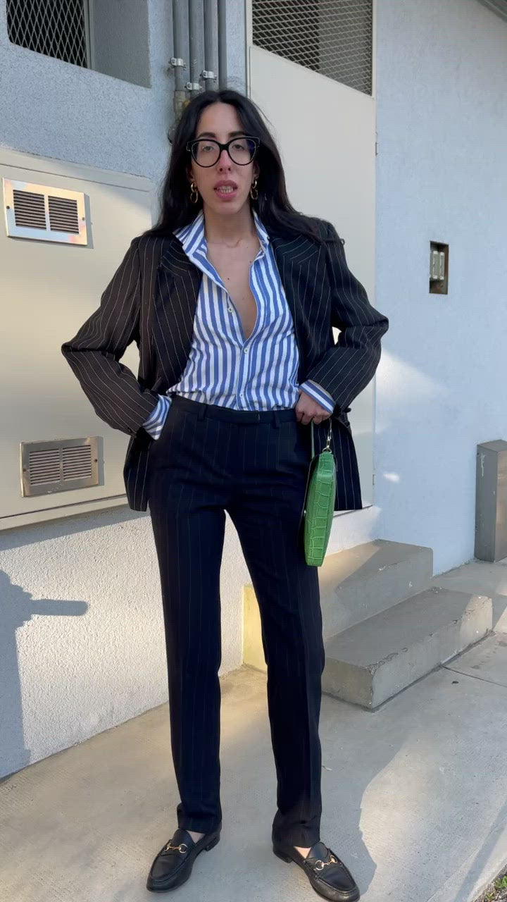 Blazer pinstripe