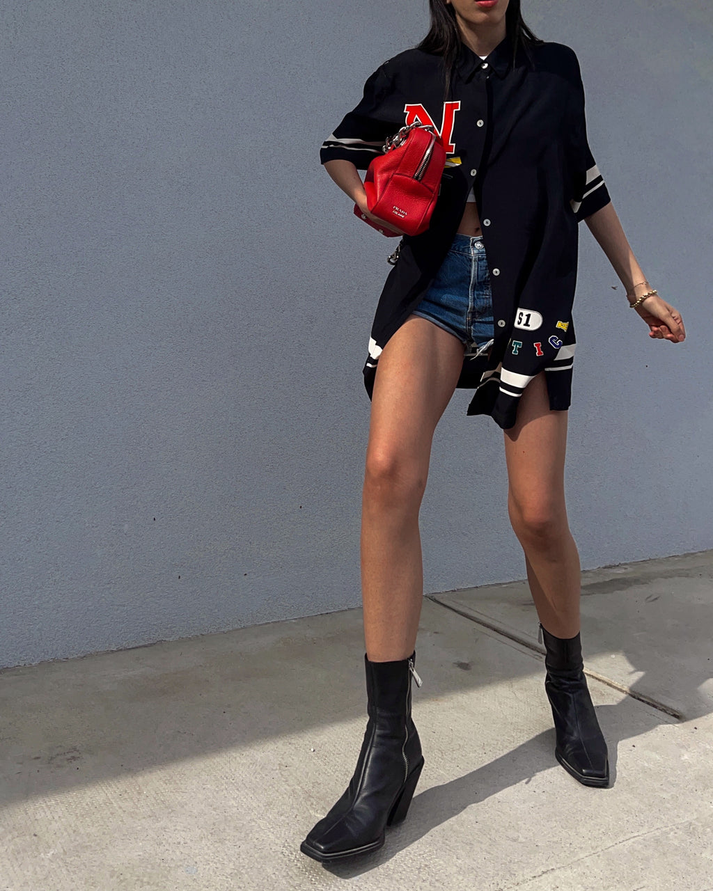 Nautica black shirt *