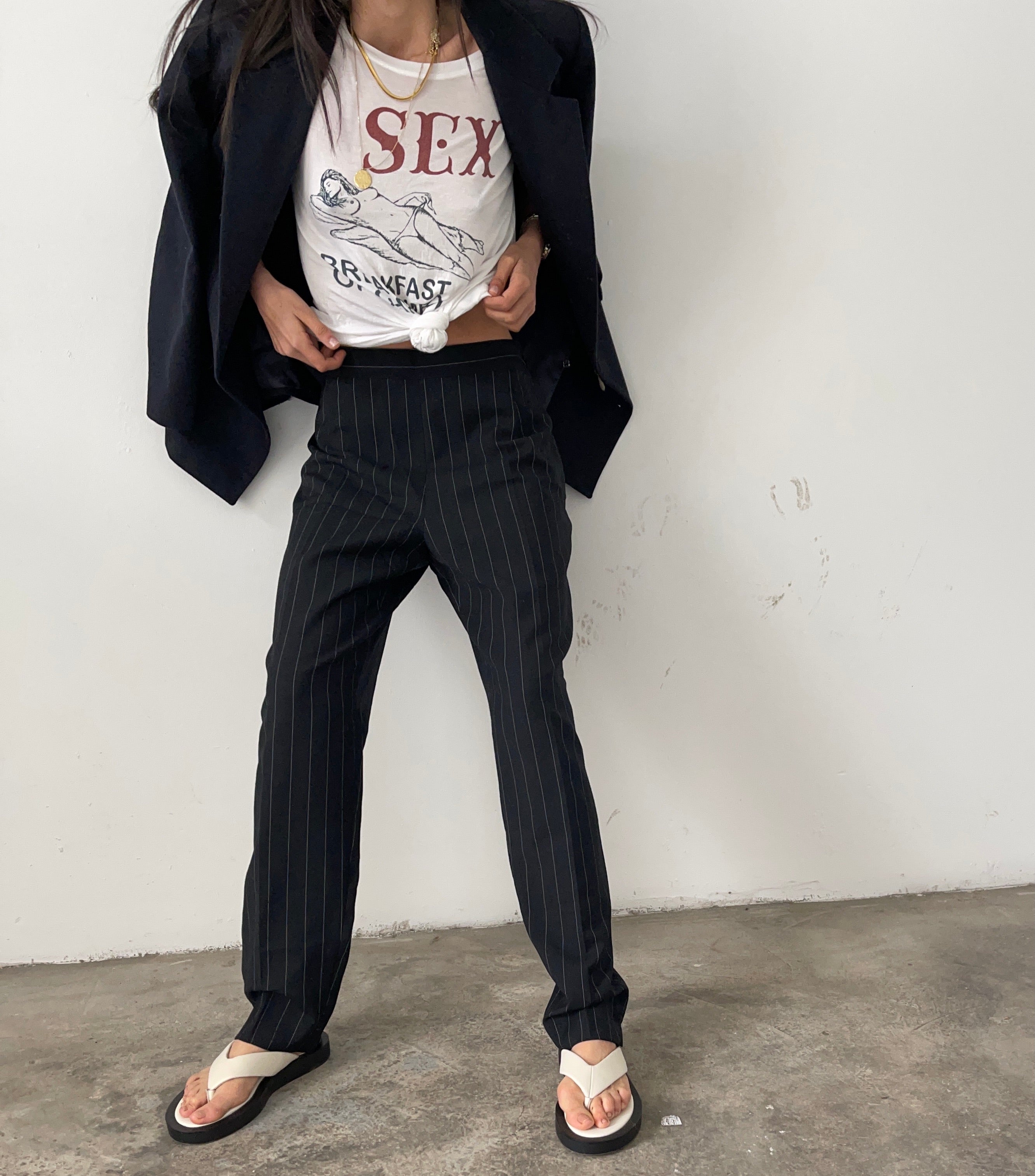 100 wool trousers