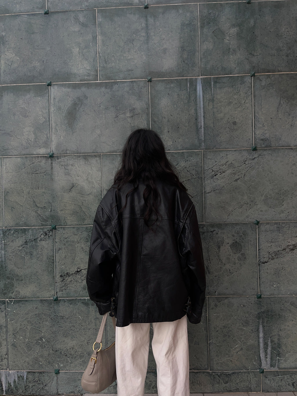 Leather jacket