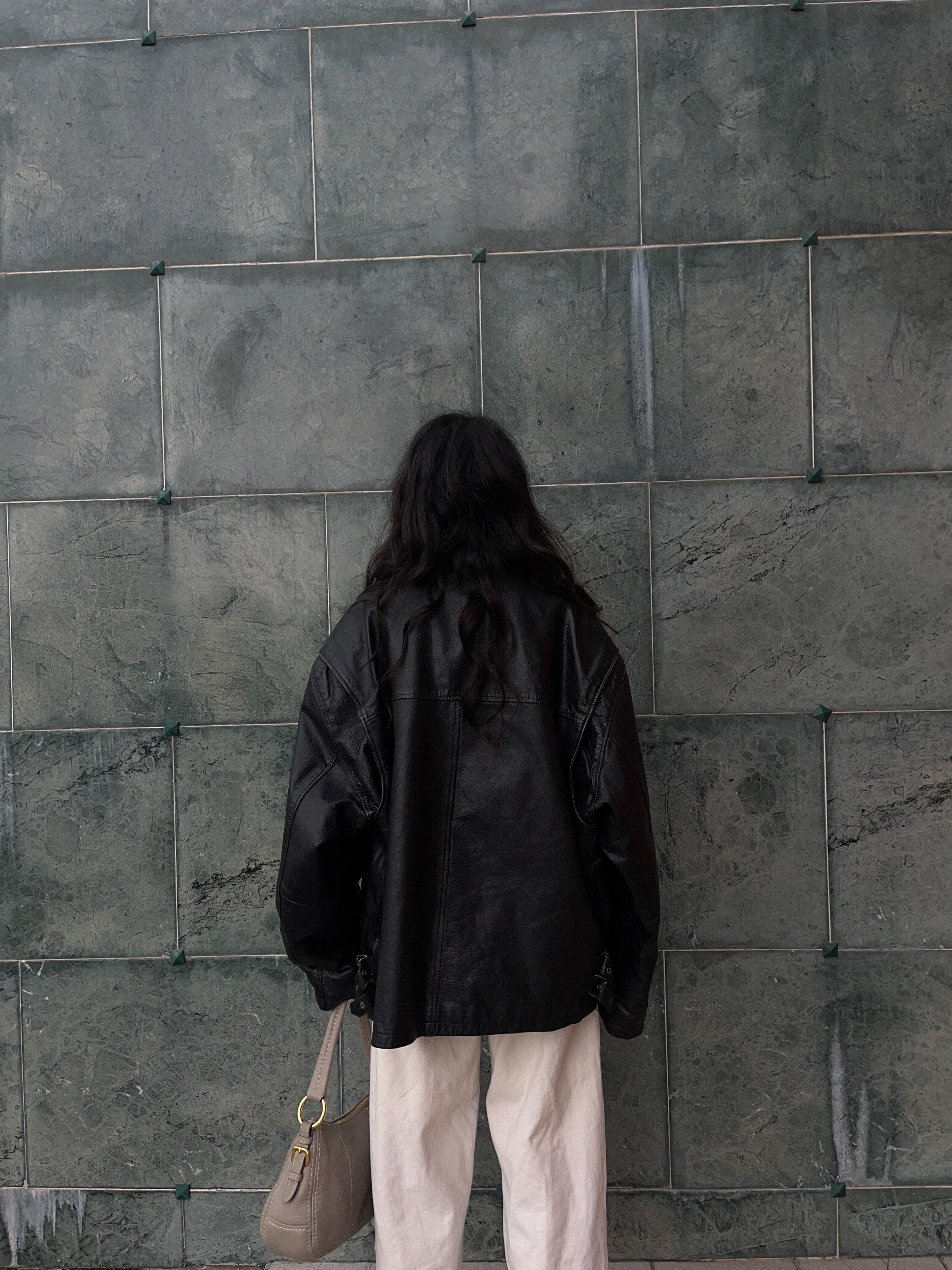 Leather jacket