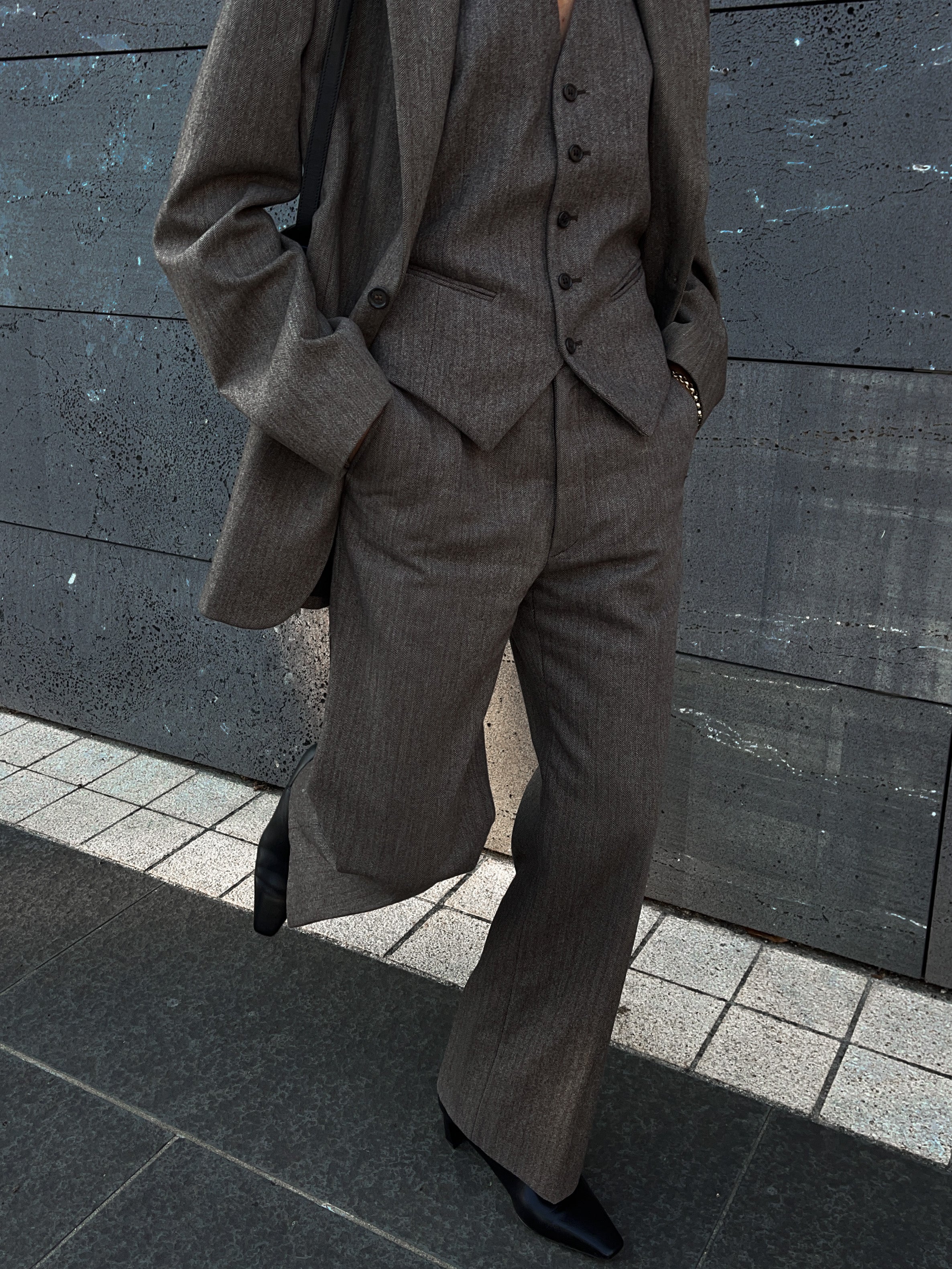 3 pieces wool suit