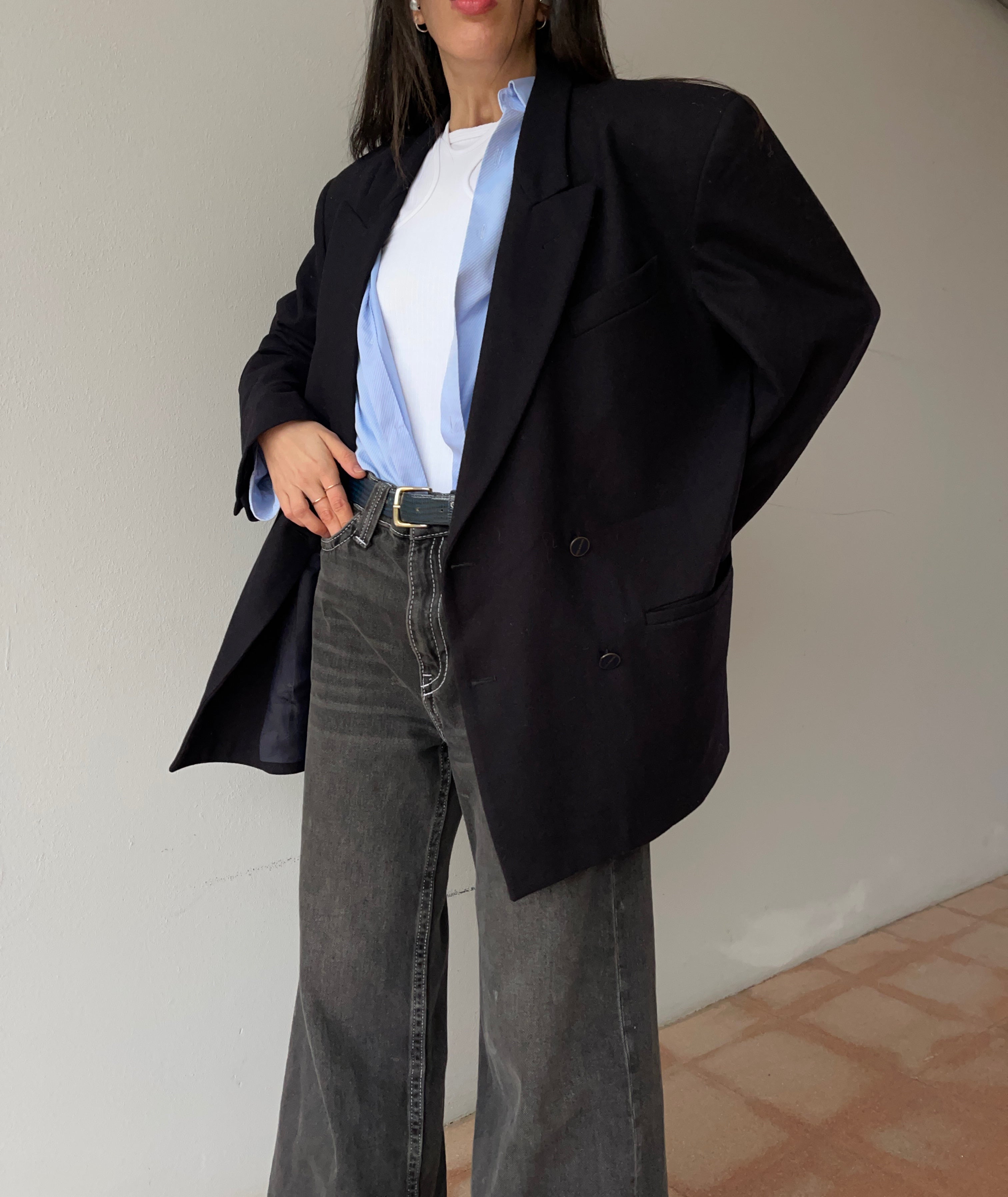 Blue blazer