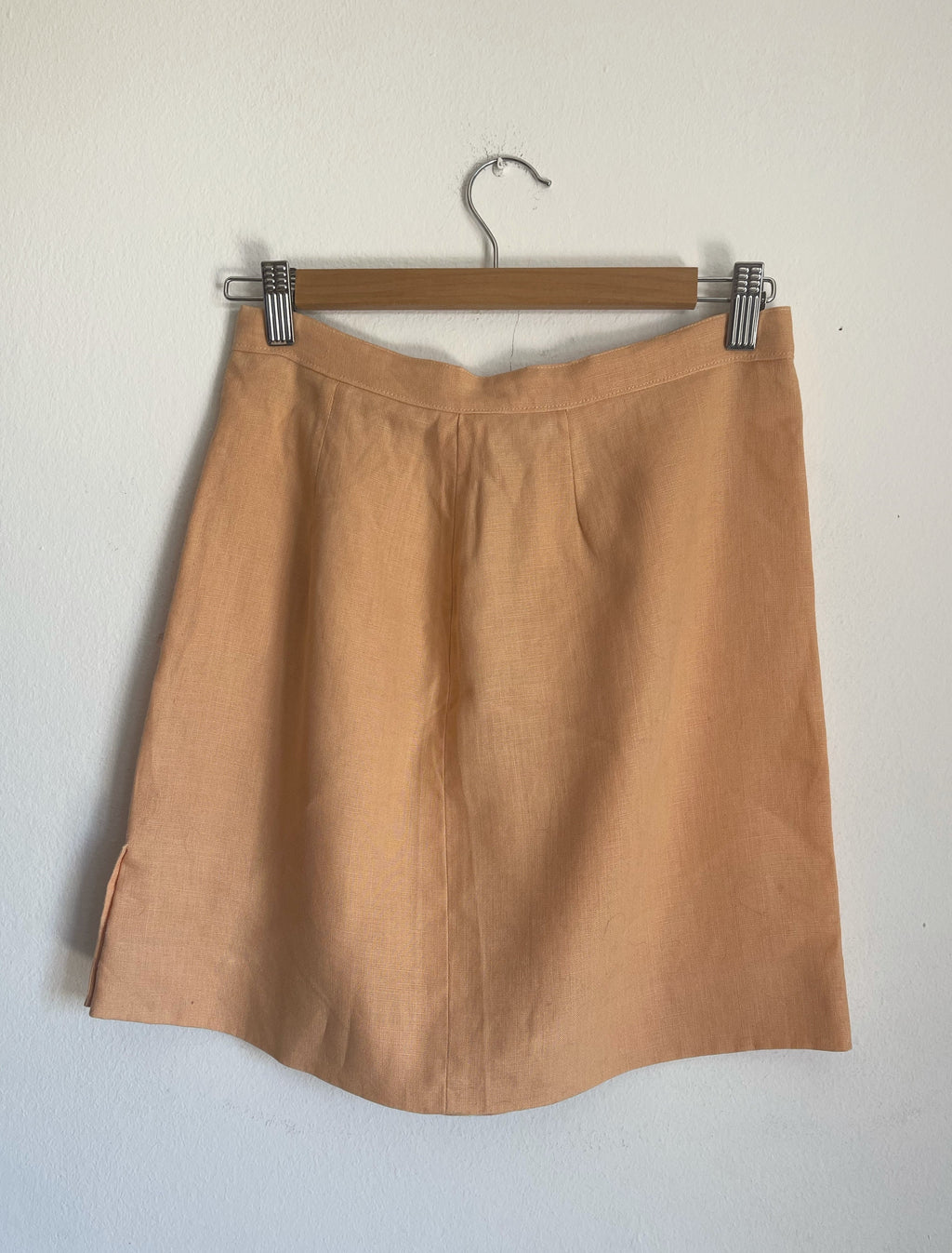 Pale orange sartorial co-ord