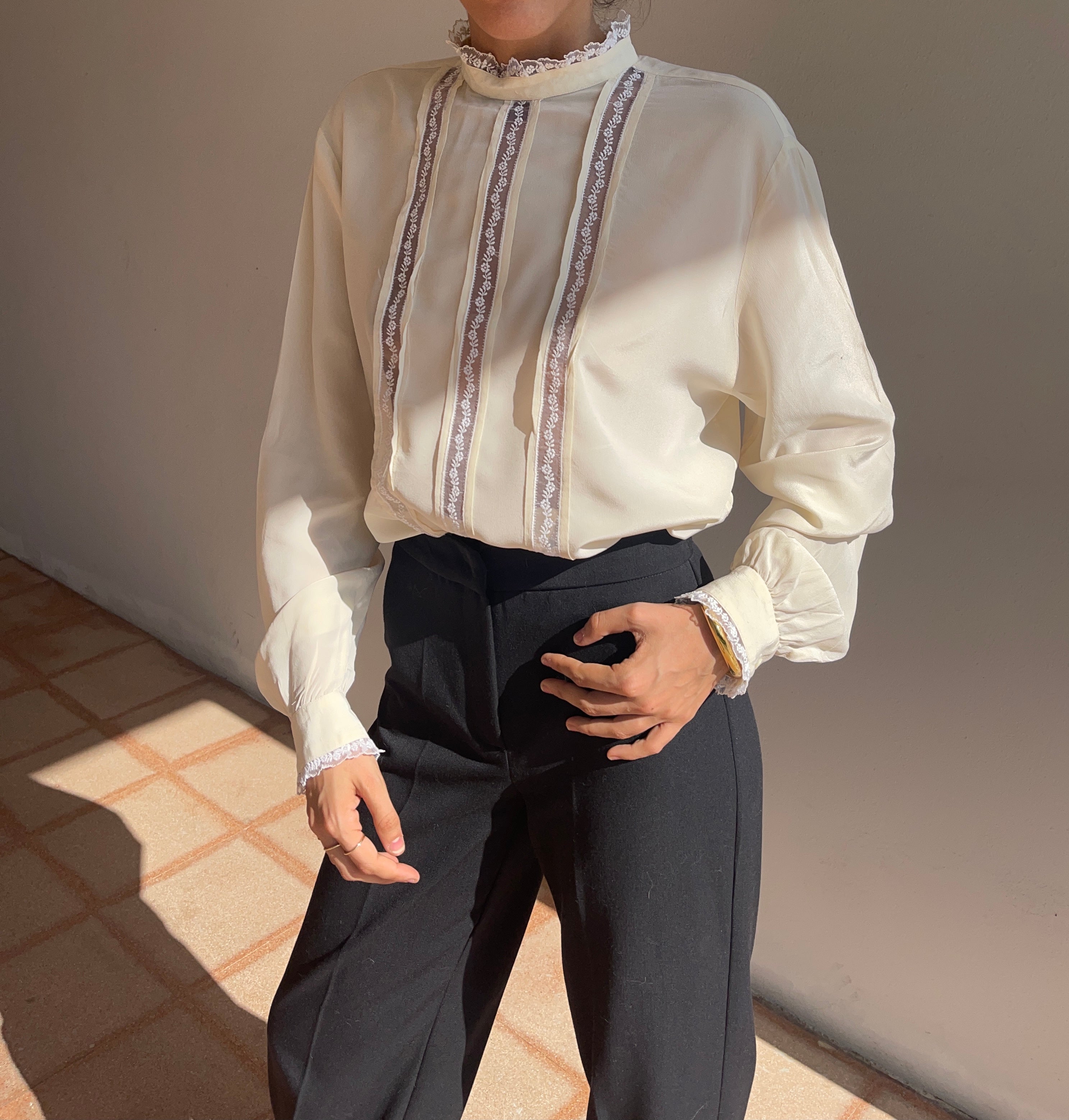 100 silk shirt