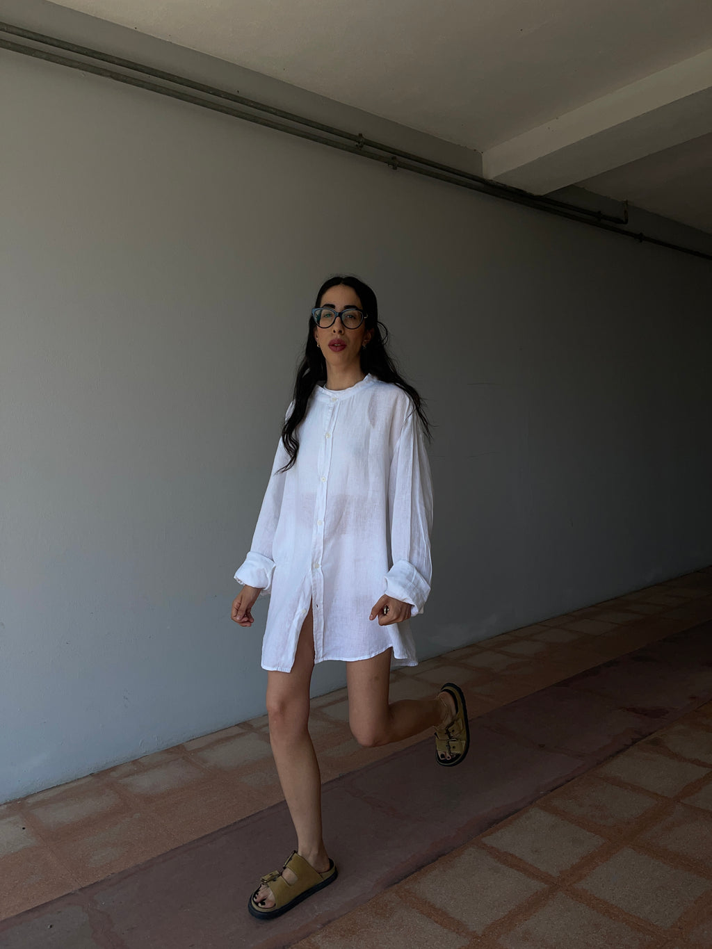 Camicione Lino