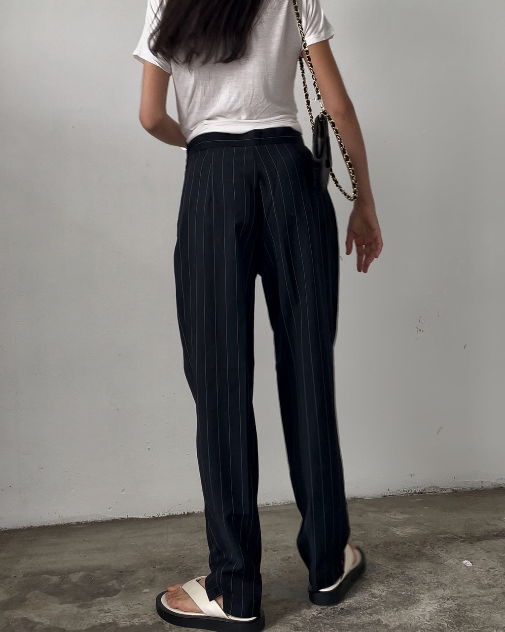 100 wool trousers