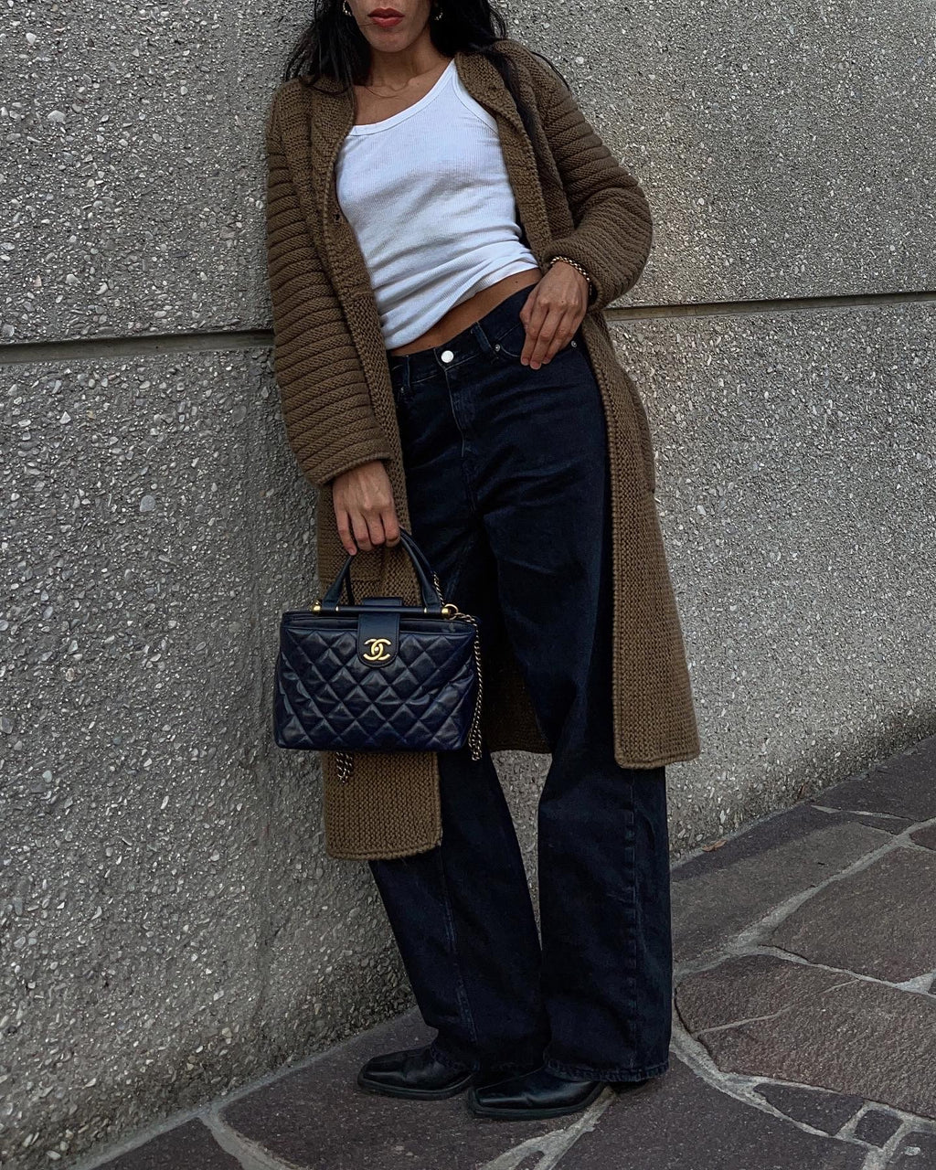 100 wool cardigan/ coat